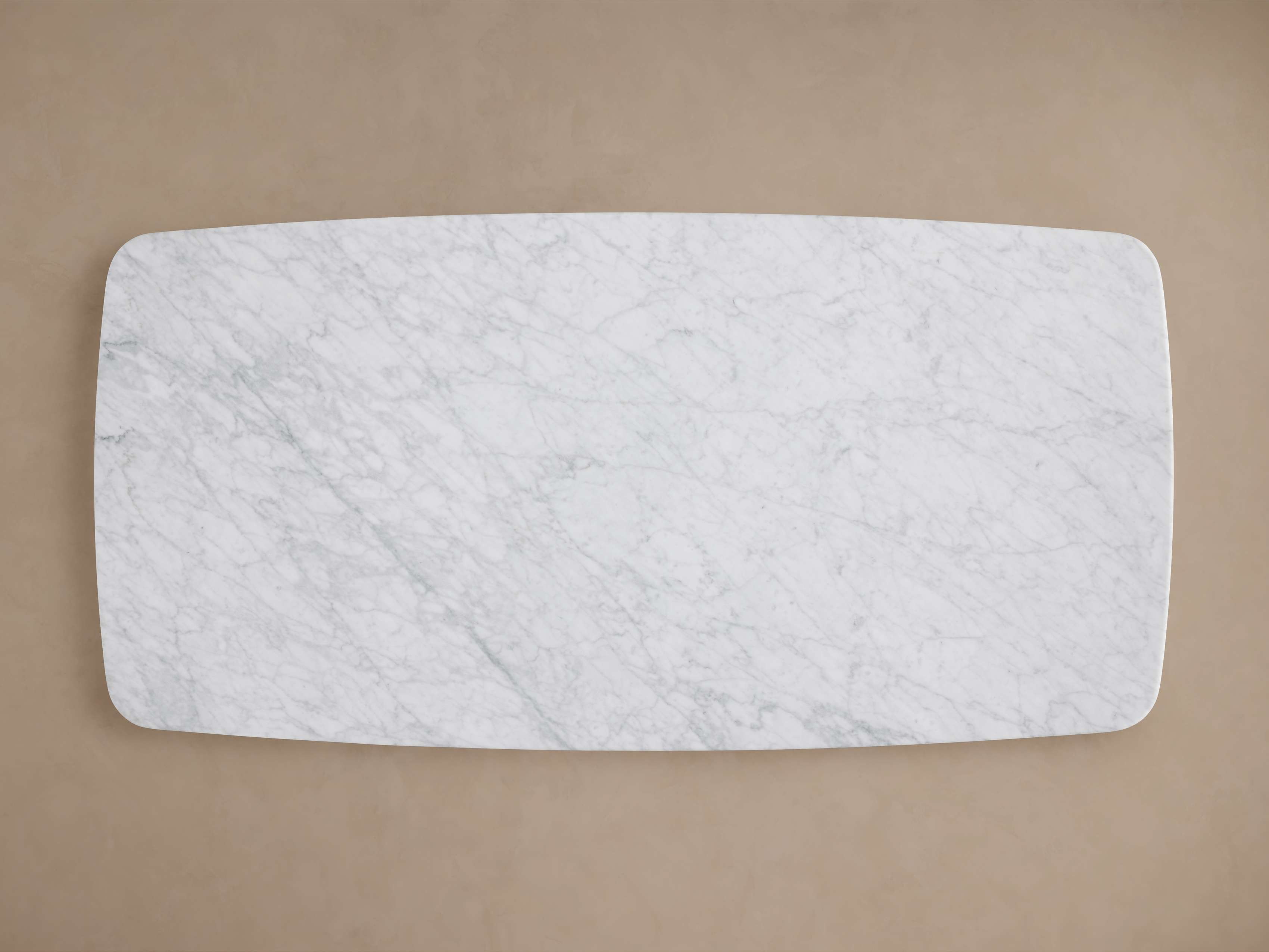 Saint Germain Stone Top Coffee Table with Clement Base