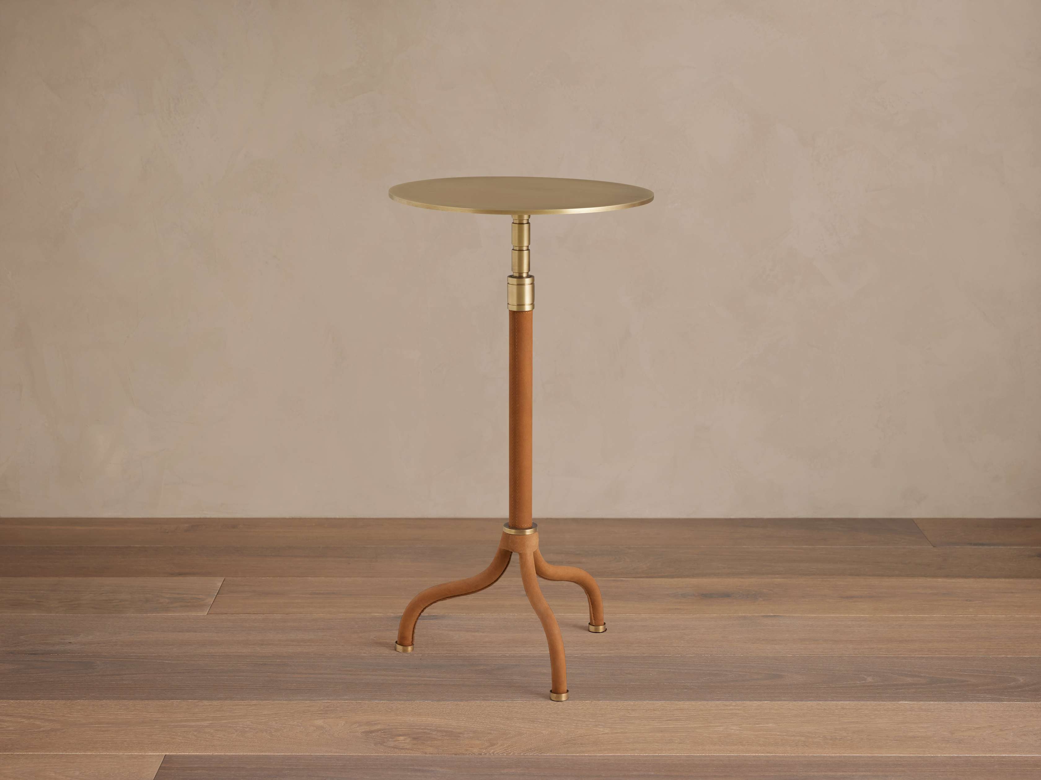 Ferdinand Leather Martini Table
