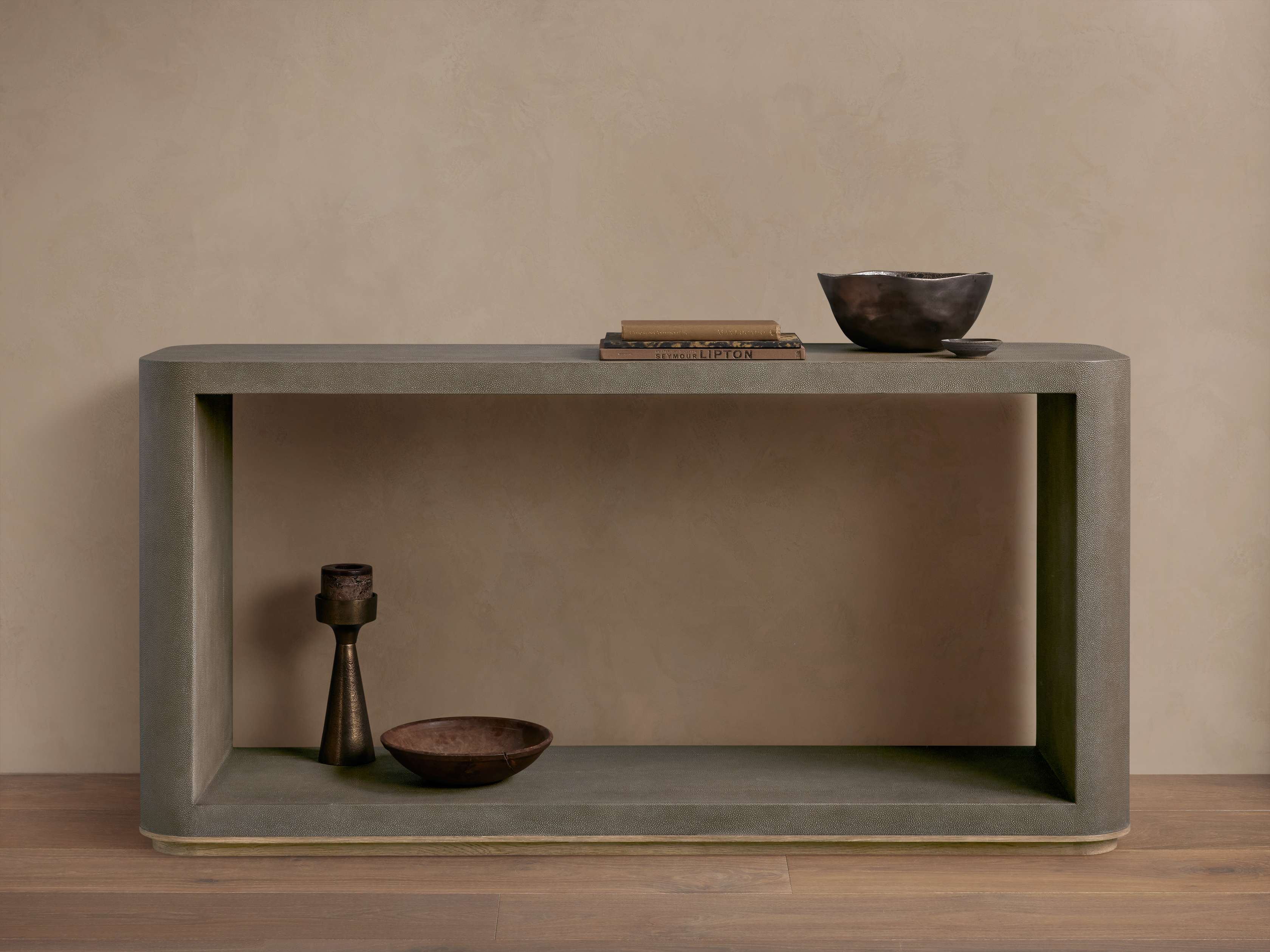 H&O SC BRIDGING table 50 ODカラー Cascade Console Table