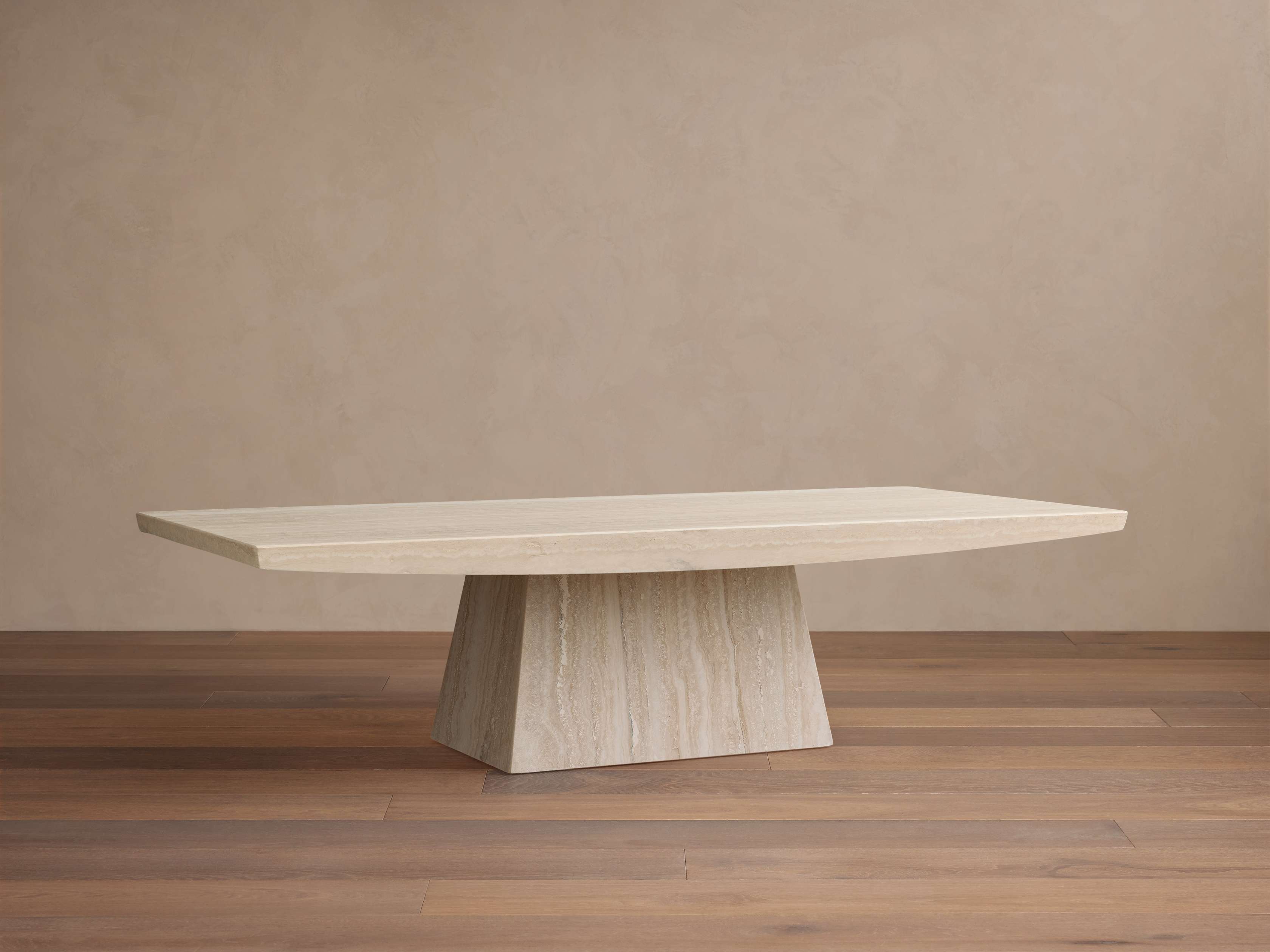 Ilaria Coffee Table in Light Travertine