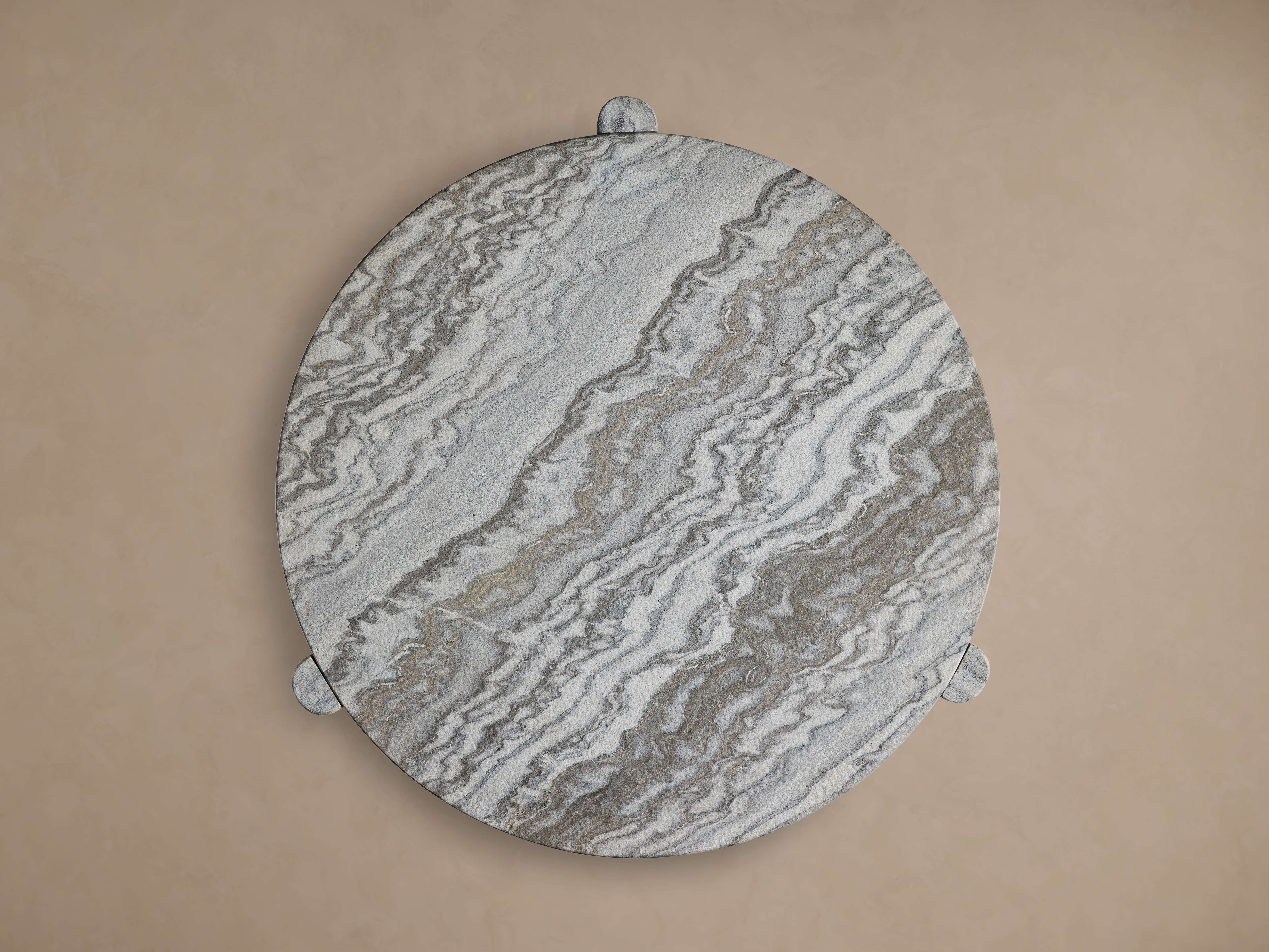 Lonelle Stone Coffee Table - Thumbnail 3