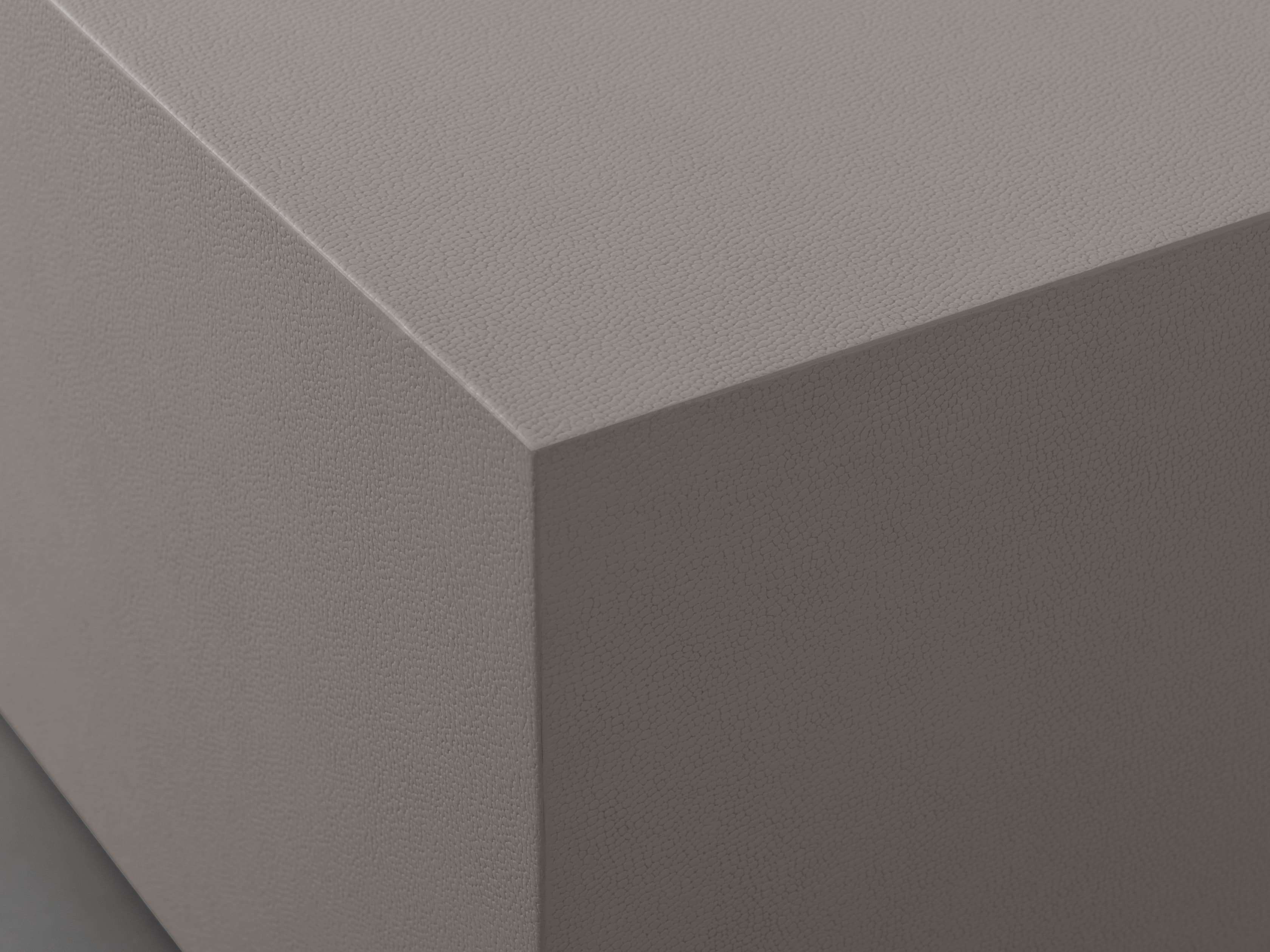 Malone Plinth Coffee Table in Manta