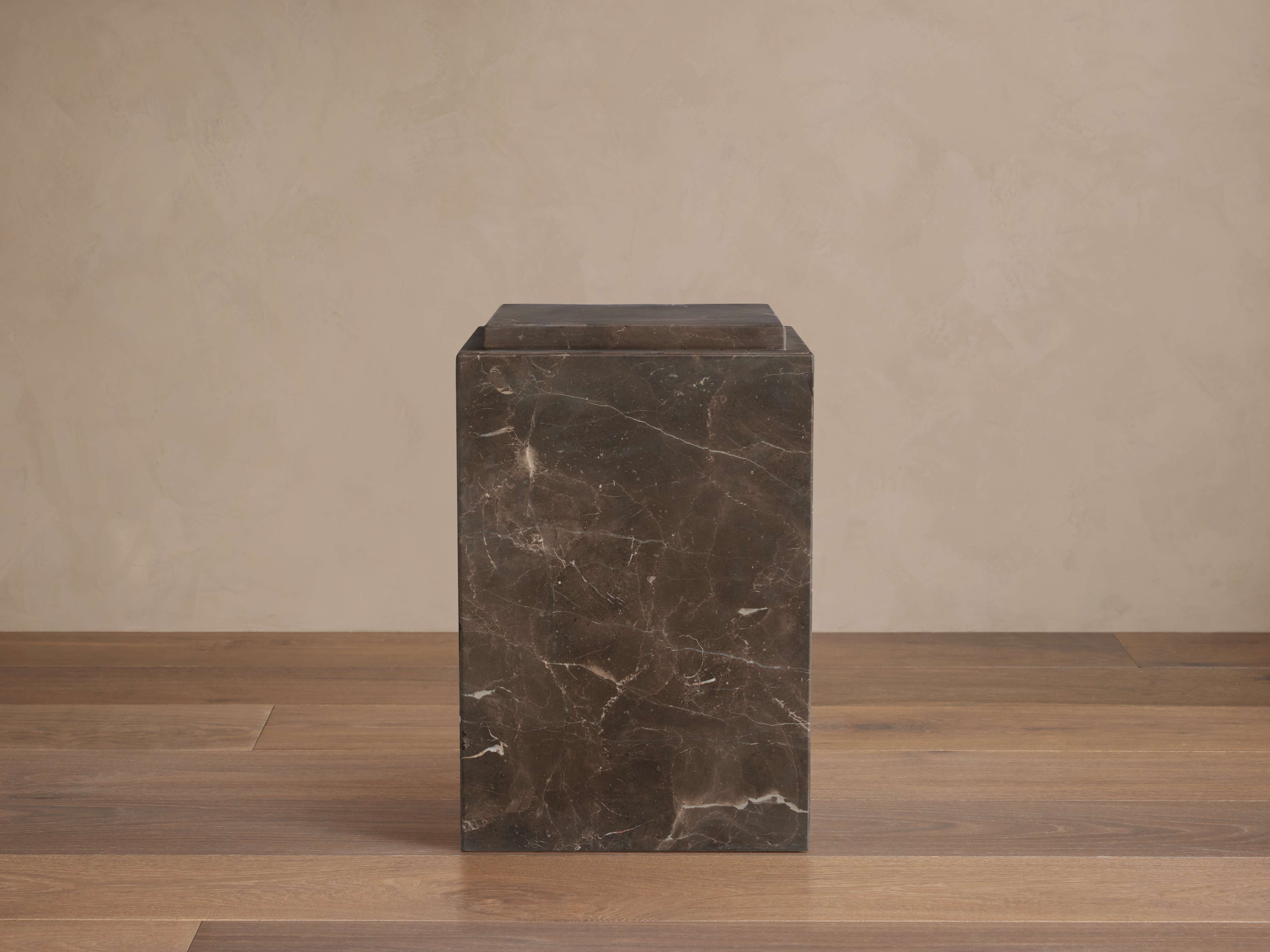 Arhaus Marmont Pedestal - Thumbnail 3