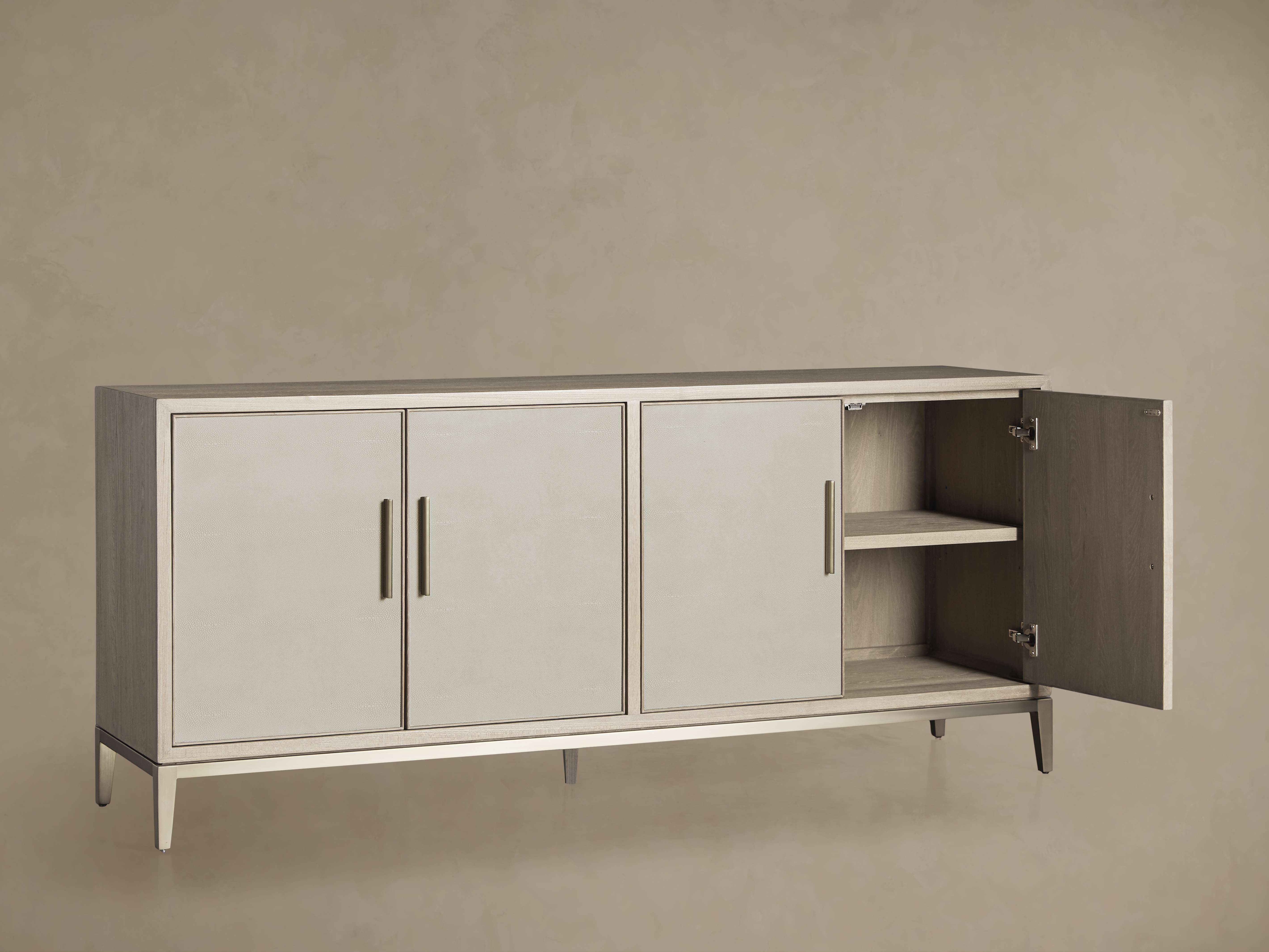 Malone Sideboard with Glass Doors - Thumbnail 2