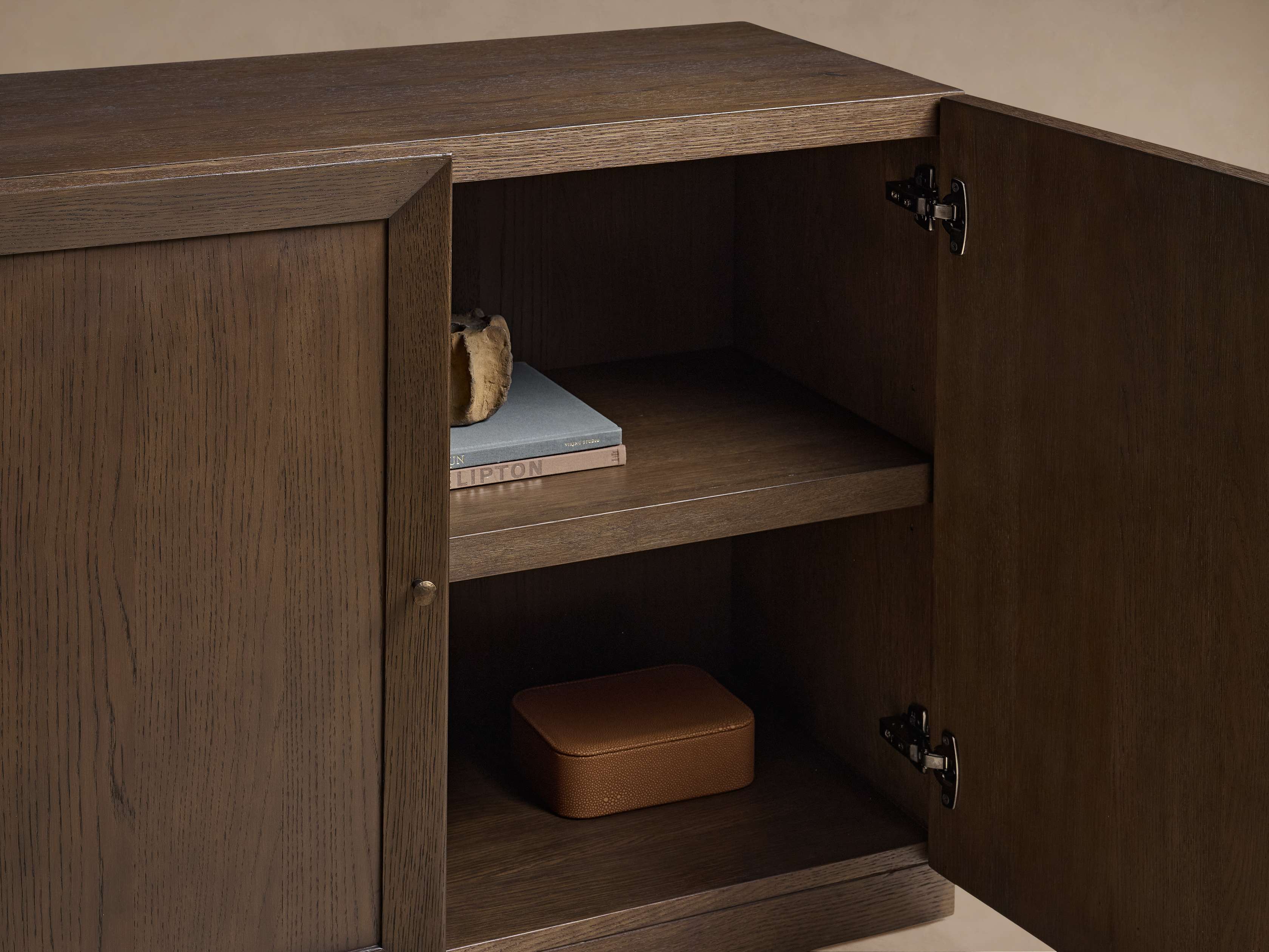 Nason Modular Four-Door Media Base – Arhaus