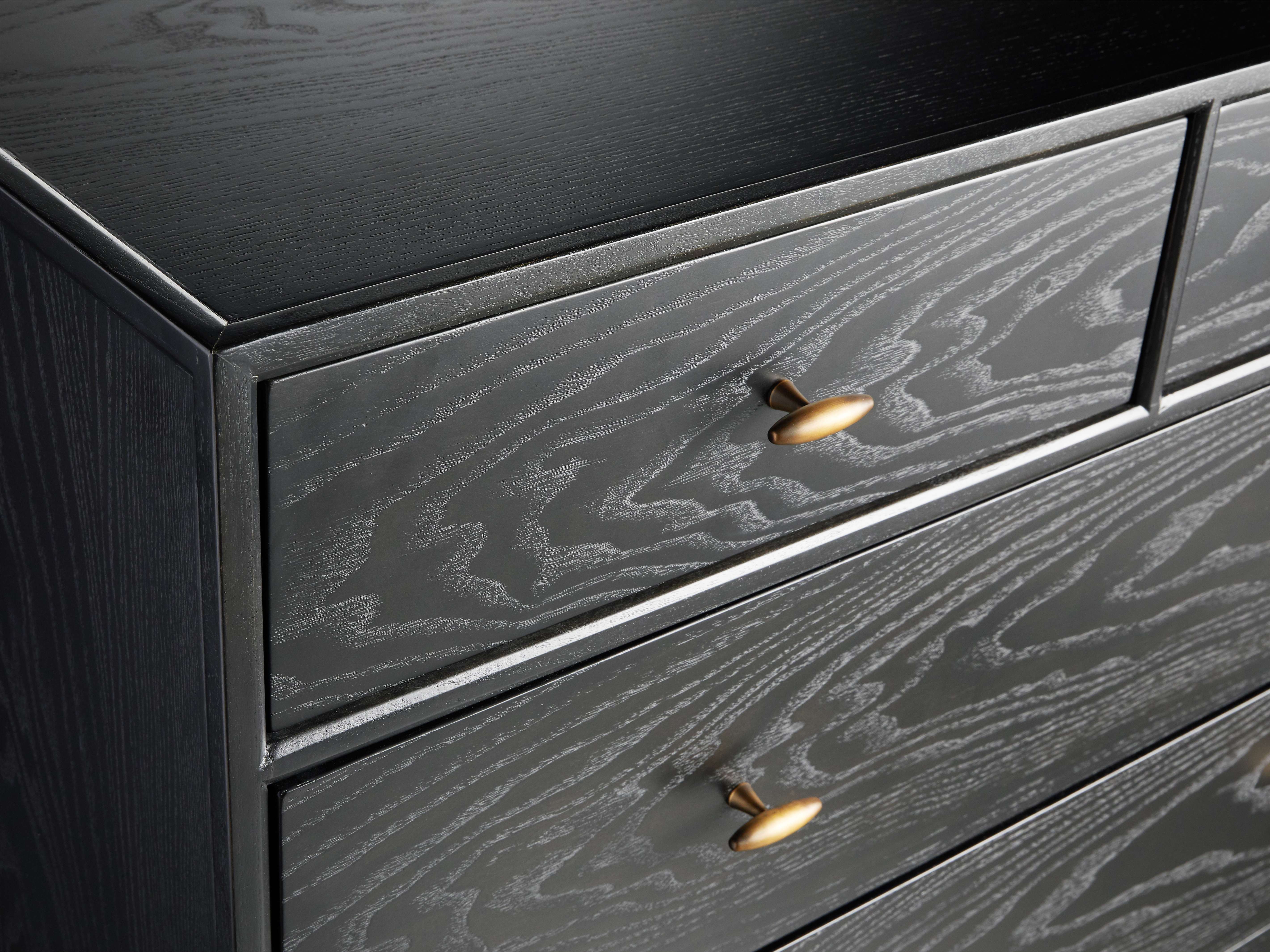 Brock Six-Drawer Dresser - Thumbnail 3