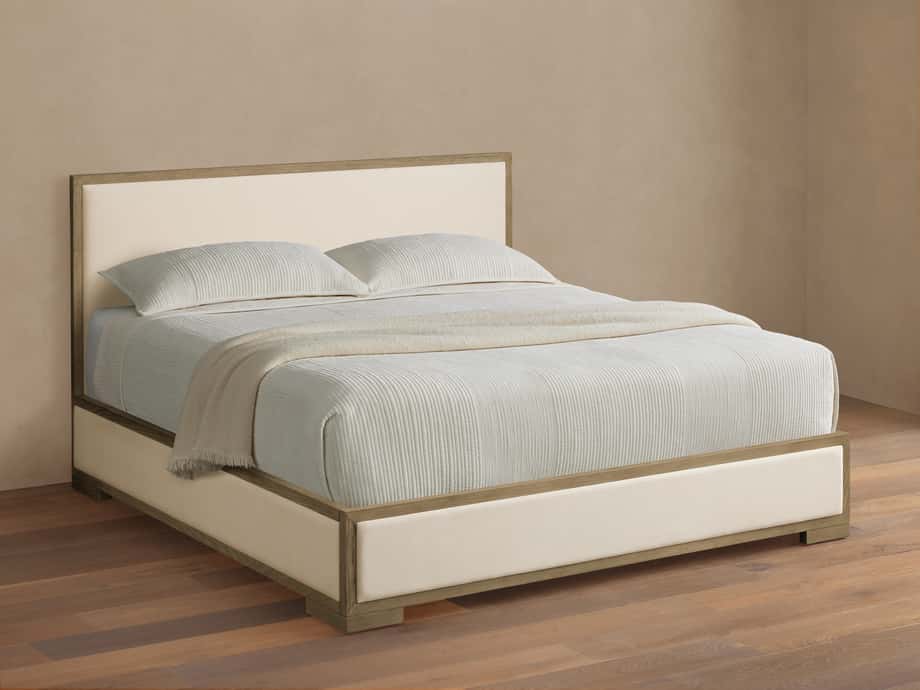 Darien Panel Bed in Beacon Snow