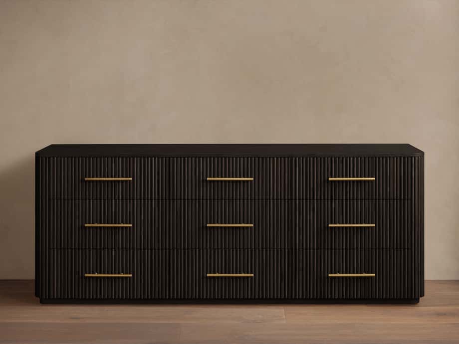 Finnley Wood Nine-Drawer Dresser
