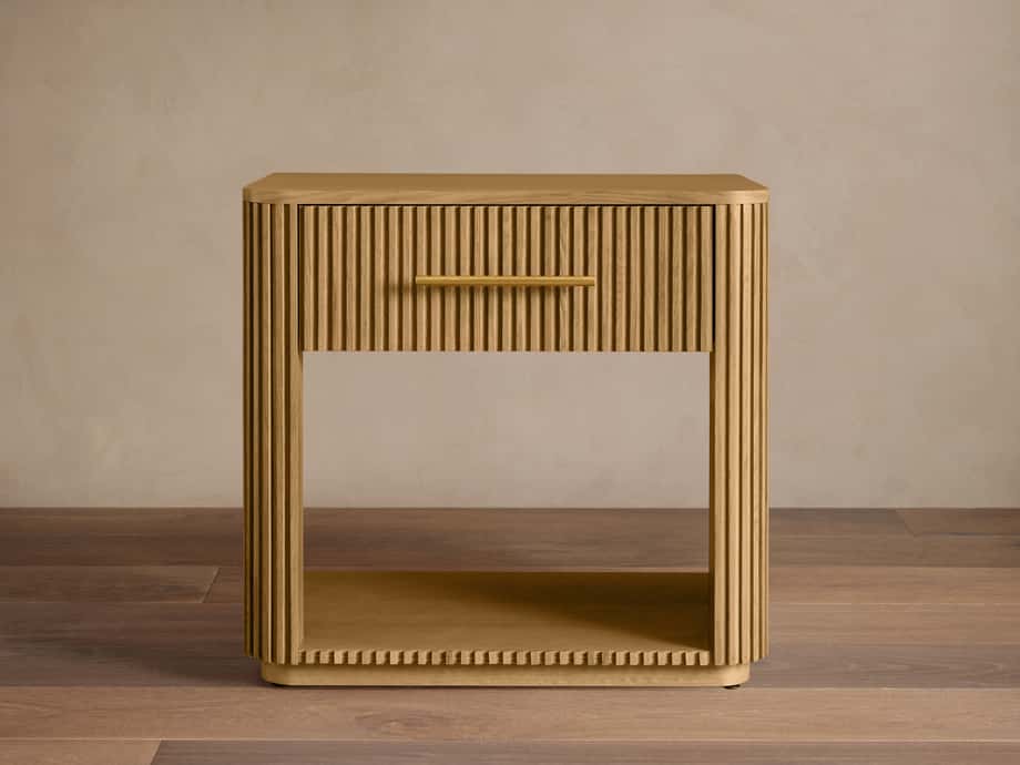 Finnley Wood Open Nightstand
