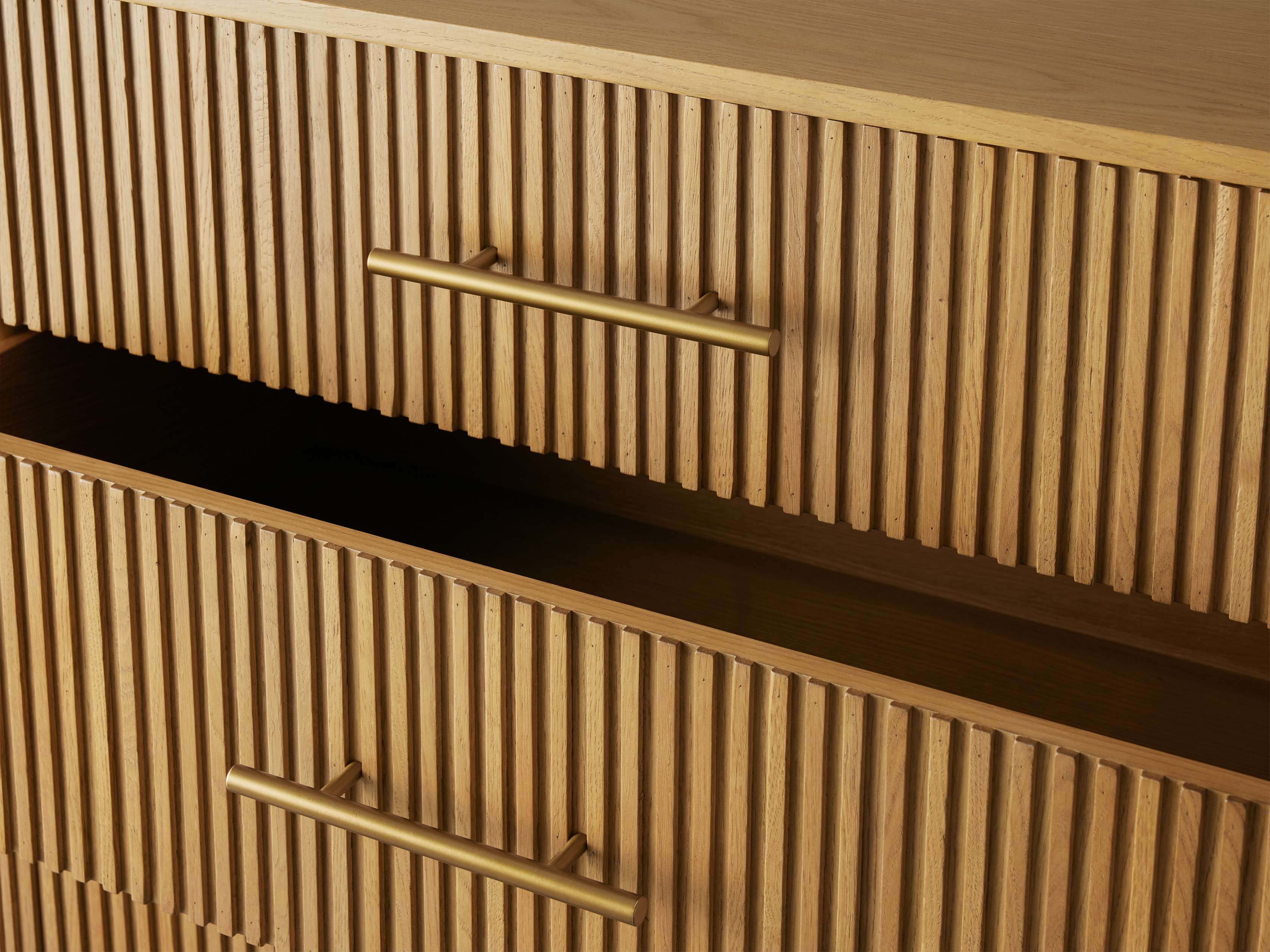 Finnley Wood Five-Drawer Dresser