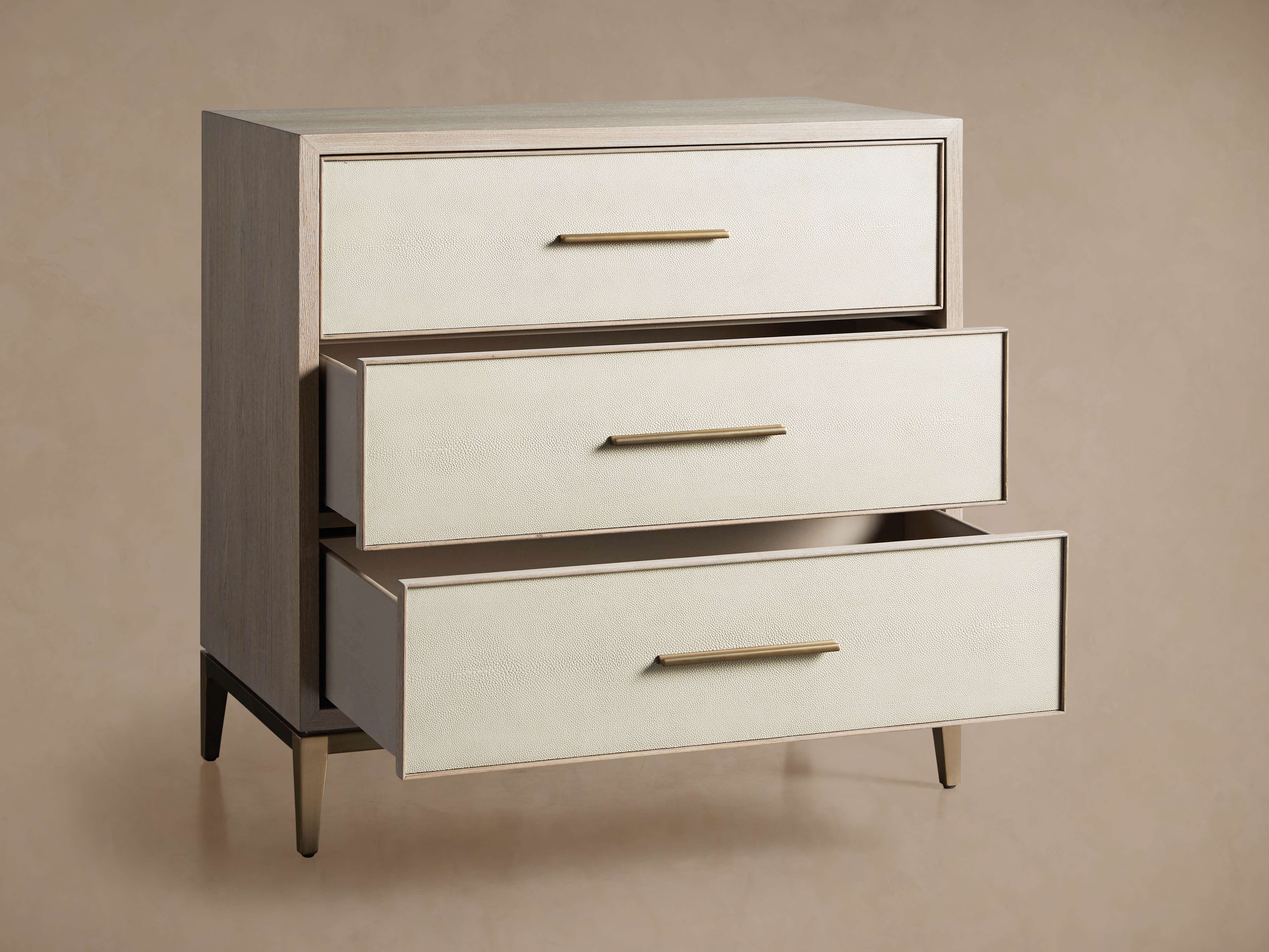 Malone Three-Drawer Chest - Thumbnail 2