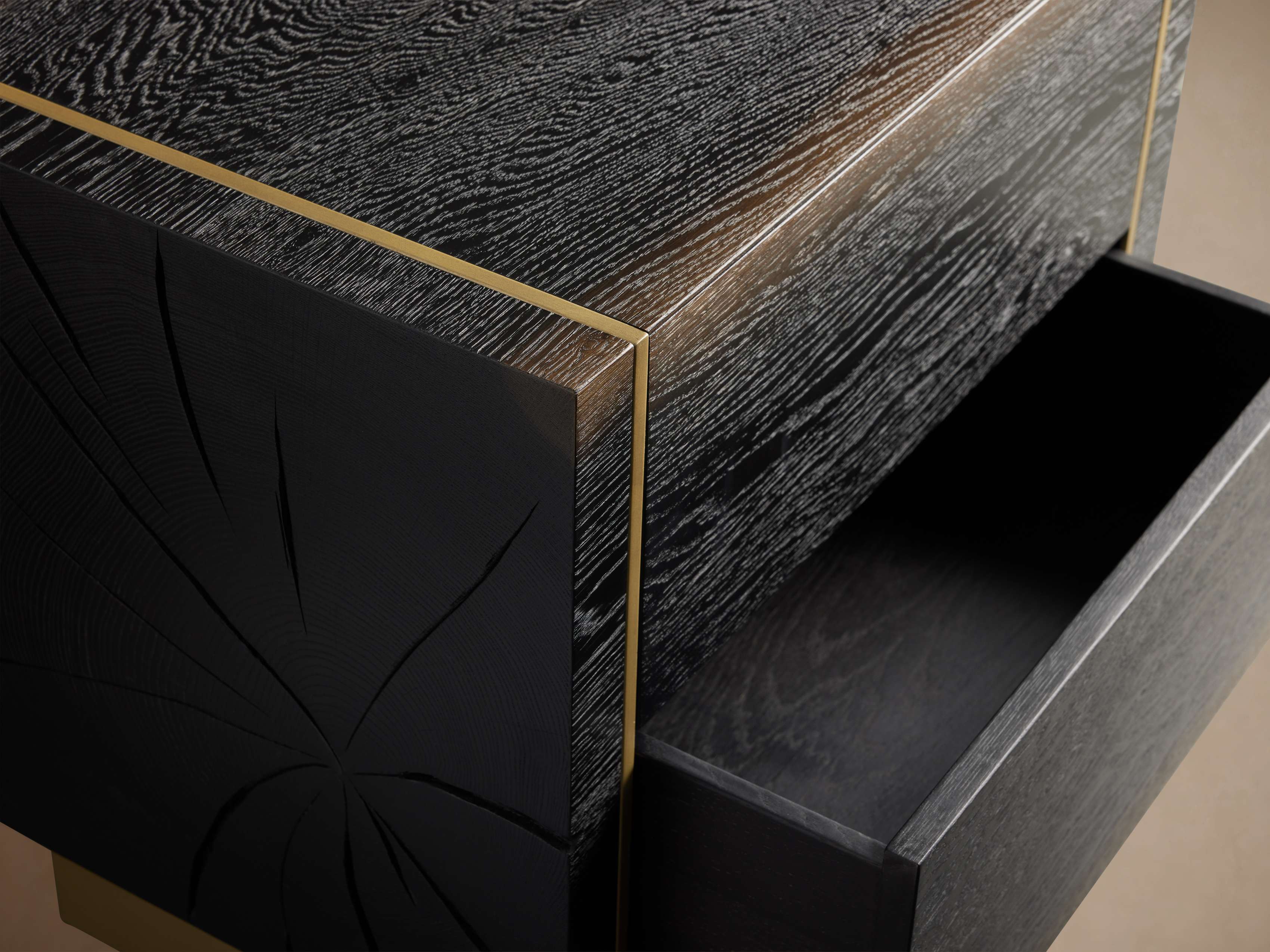 Mihaela Push-to-Open Nightstand