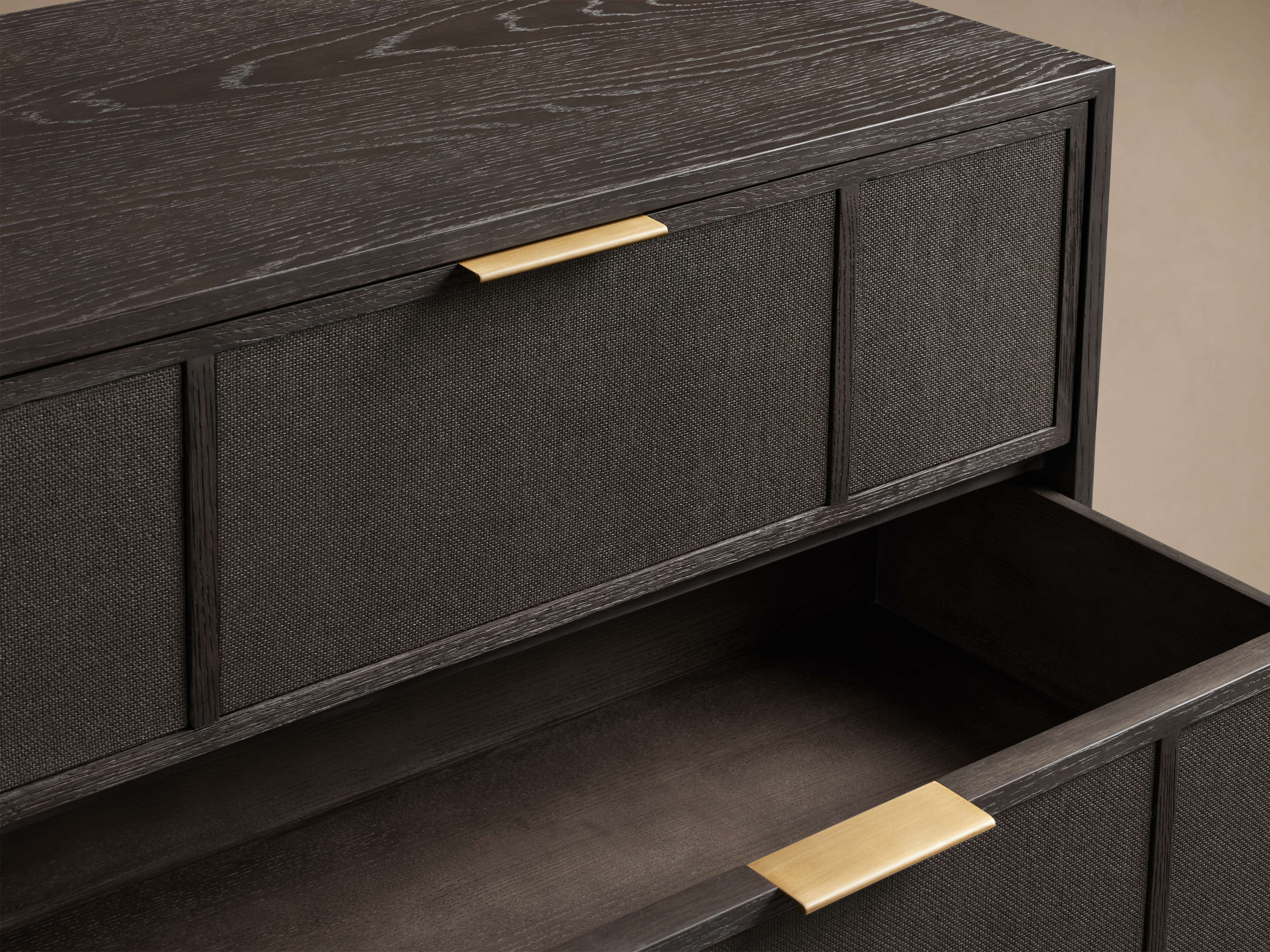 arhaus dresser Frances Six-Drawer our Conrad Bedroom Collection captures the poetry of vintage design through exquisite craftsmanship Bodhi Six-Drawer Dresser Arhaus