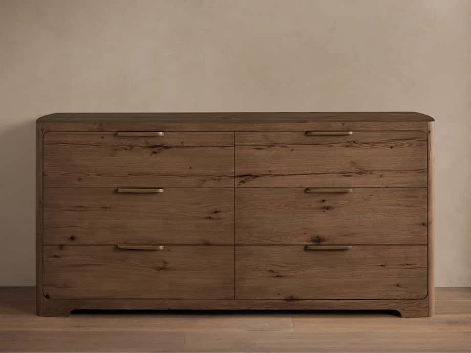 arhaus dresser Conrad Six-Drawer Dresser