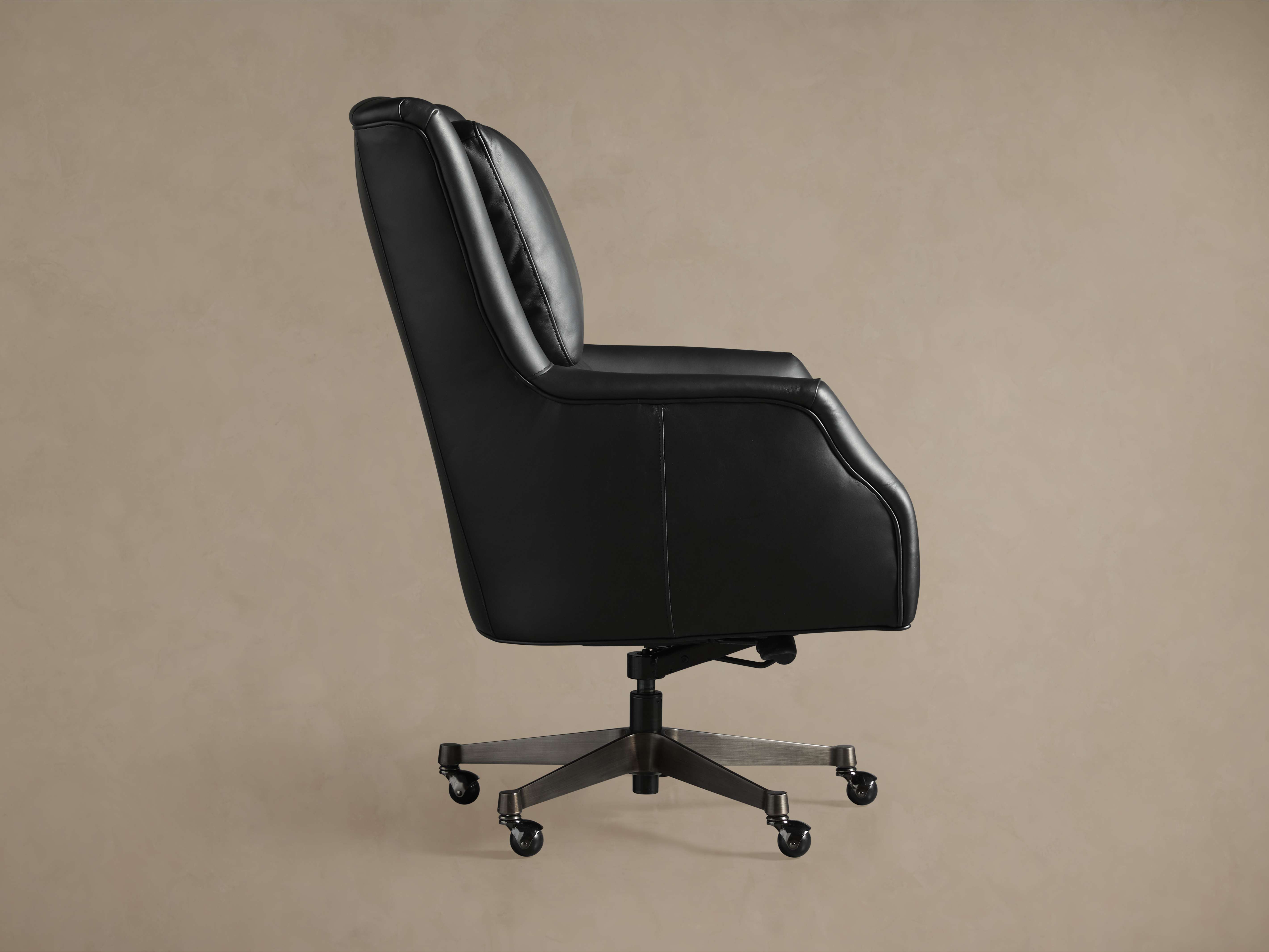 Alex Leather Desk Chair – Arhaus