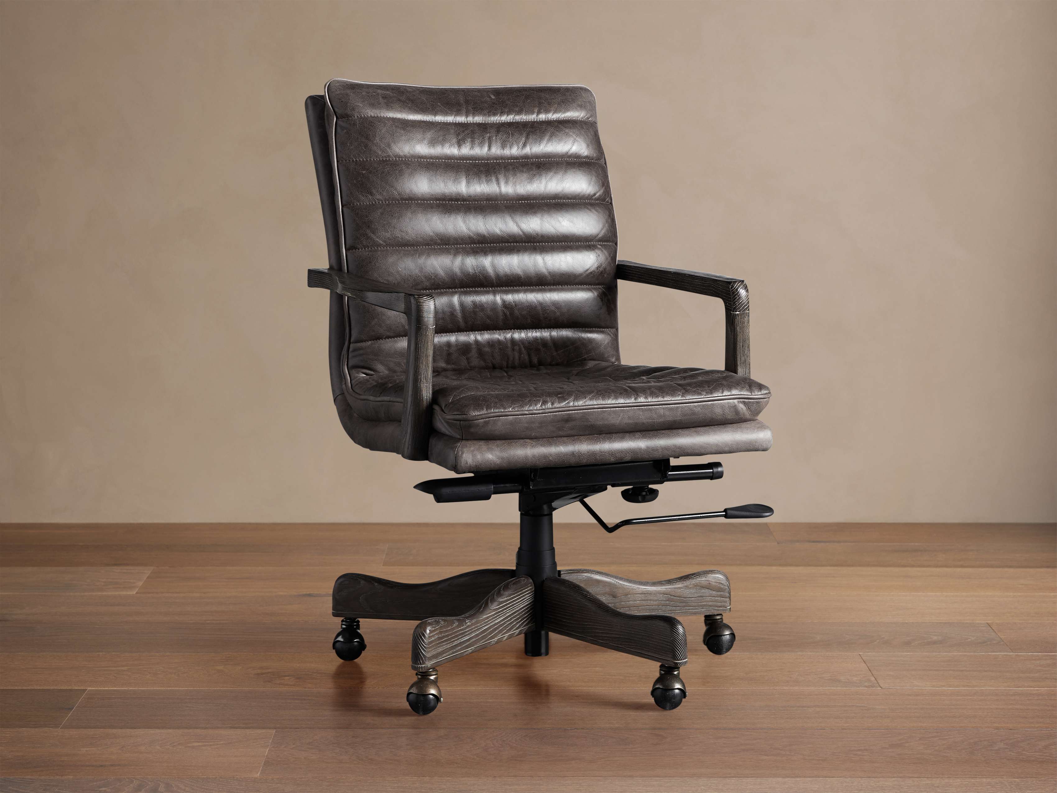 Cedrick Leather Desk Chair