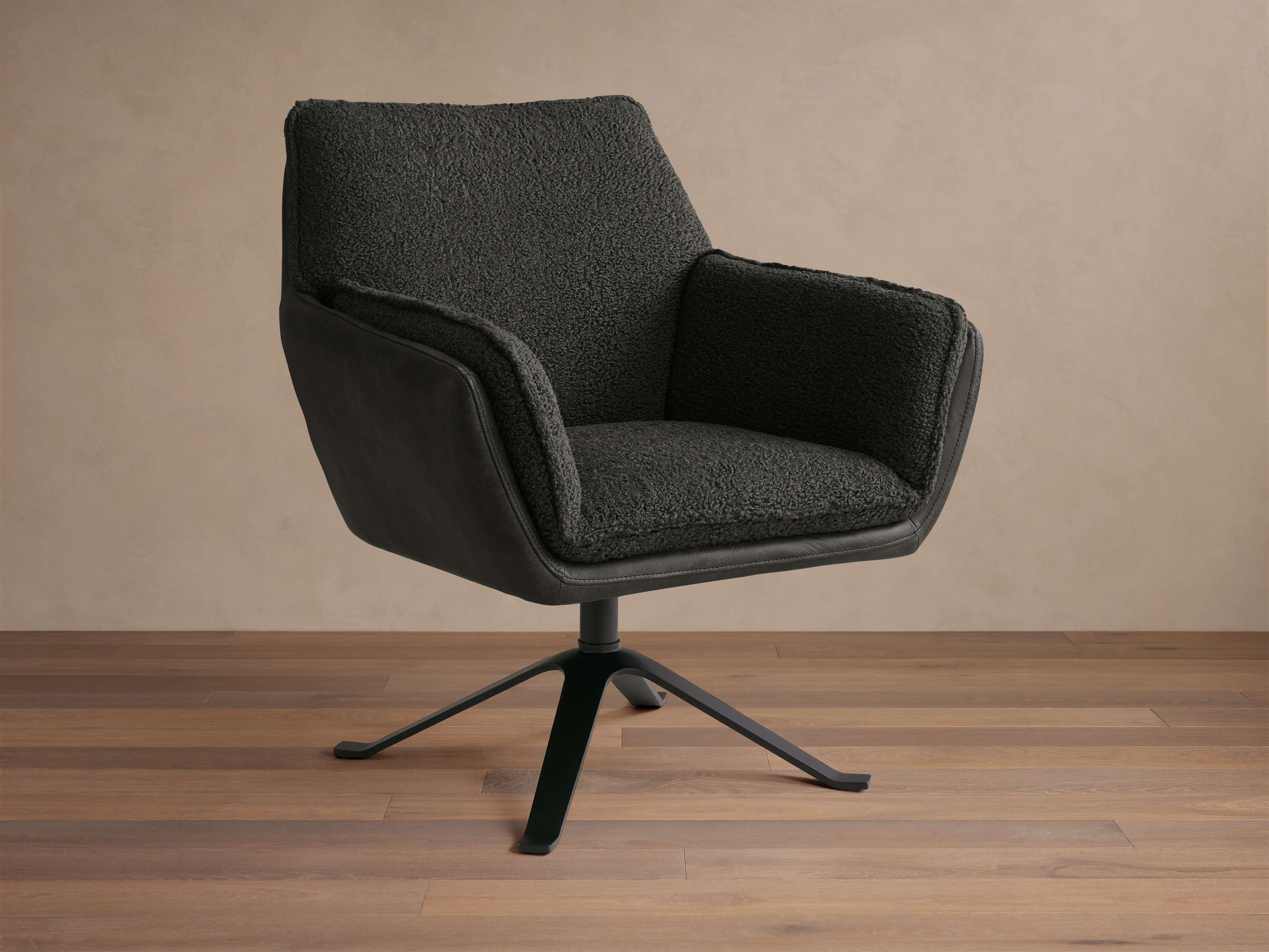 Nyles Swivel Desk Chair - Thumbnail 2