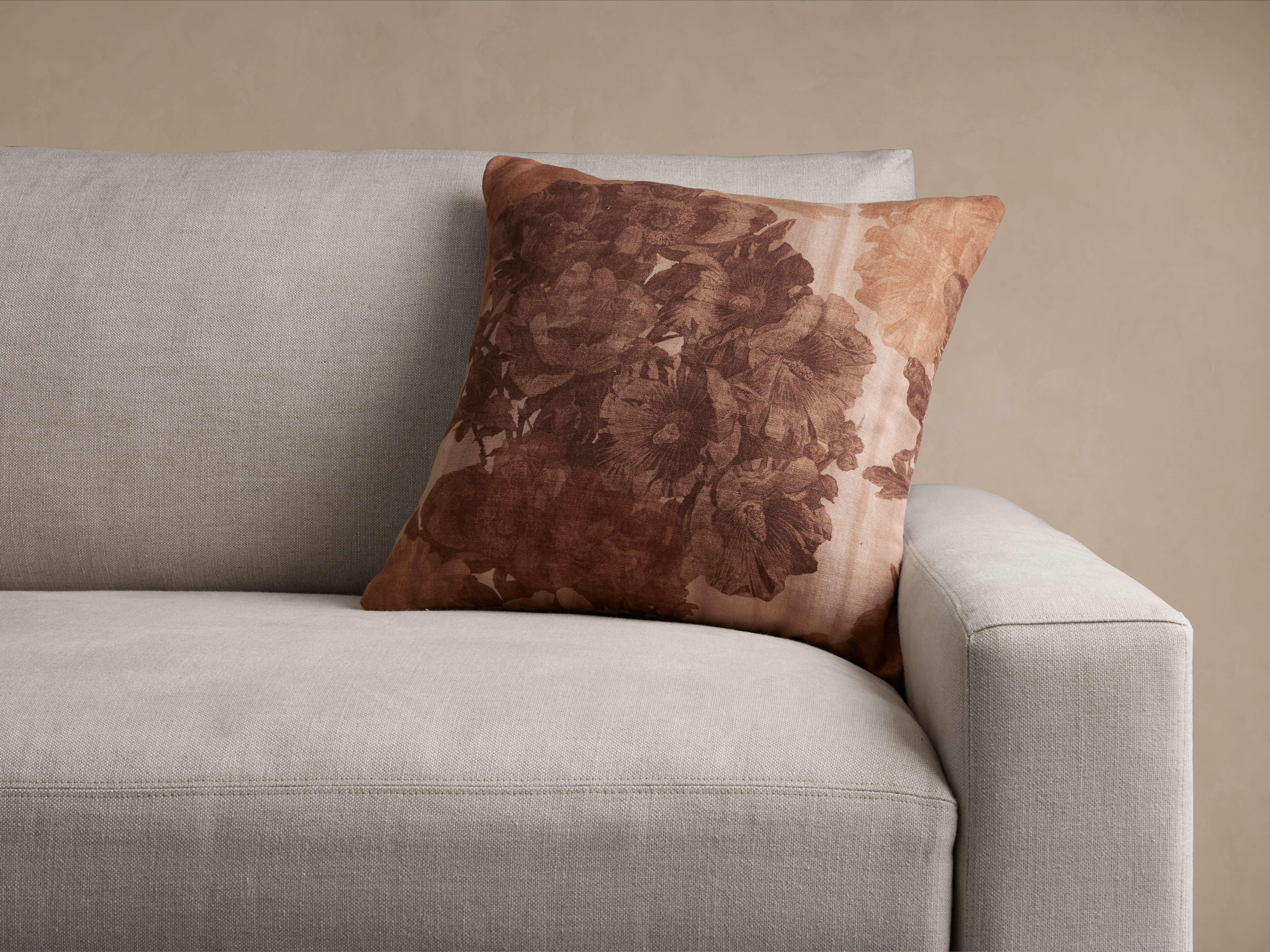 Kaylan Embroidered Botanical Pillow – Arhaus