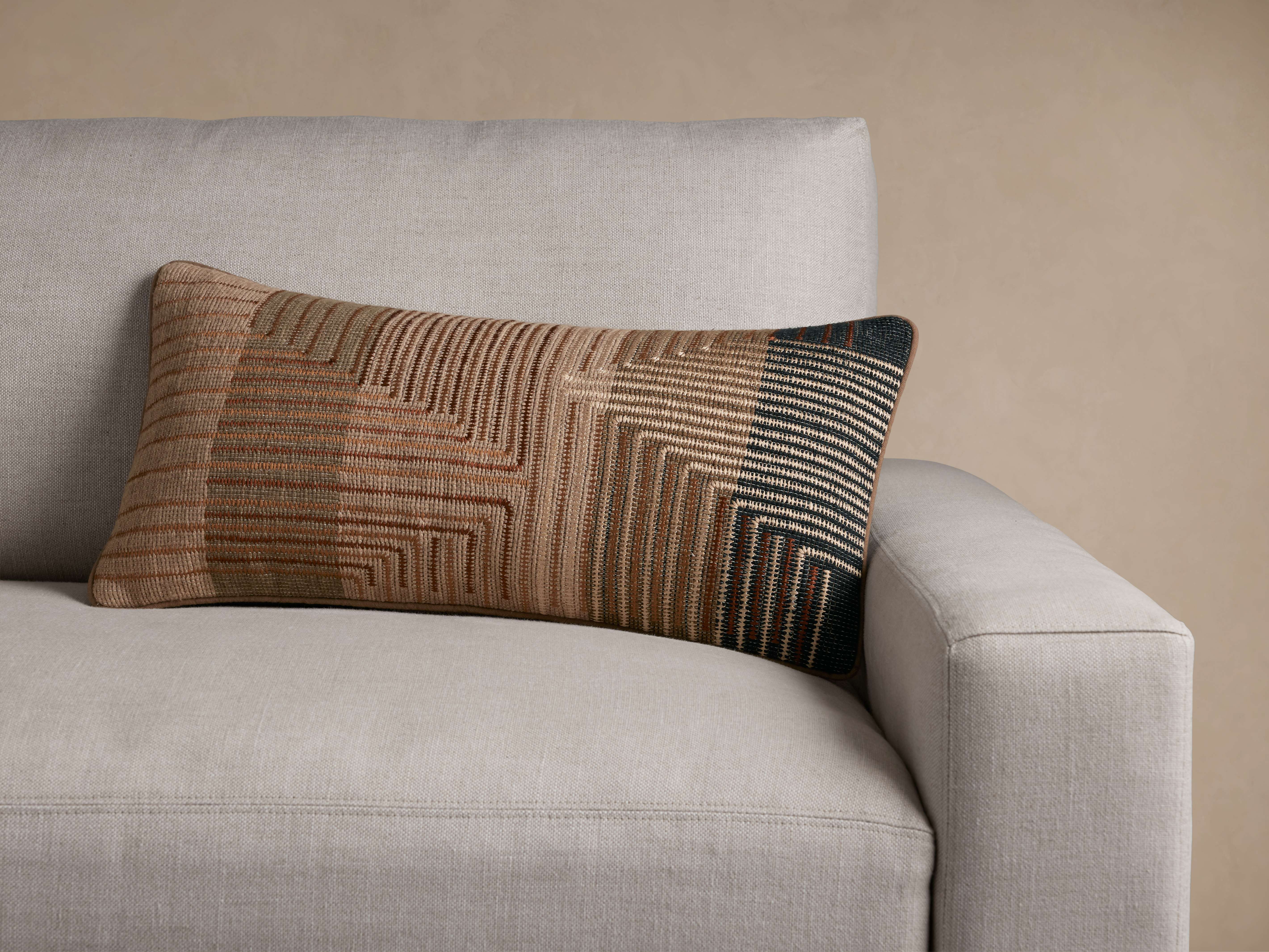 Lumbar Pillow Cover Feather Throw Pillows For Couch Feather Lumbar