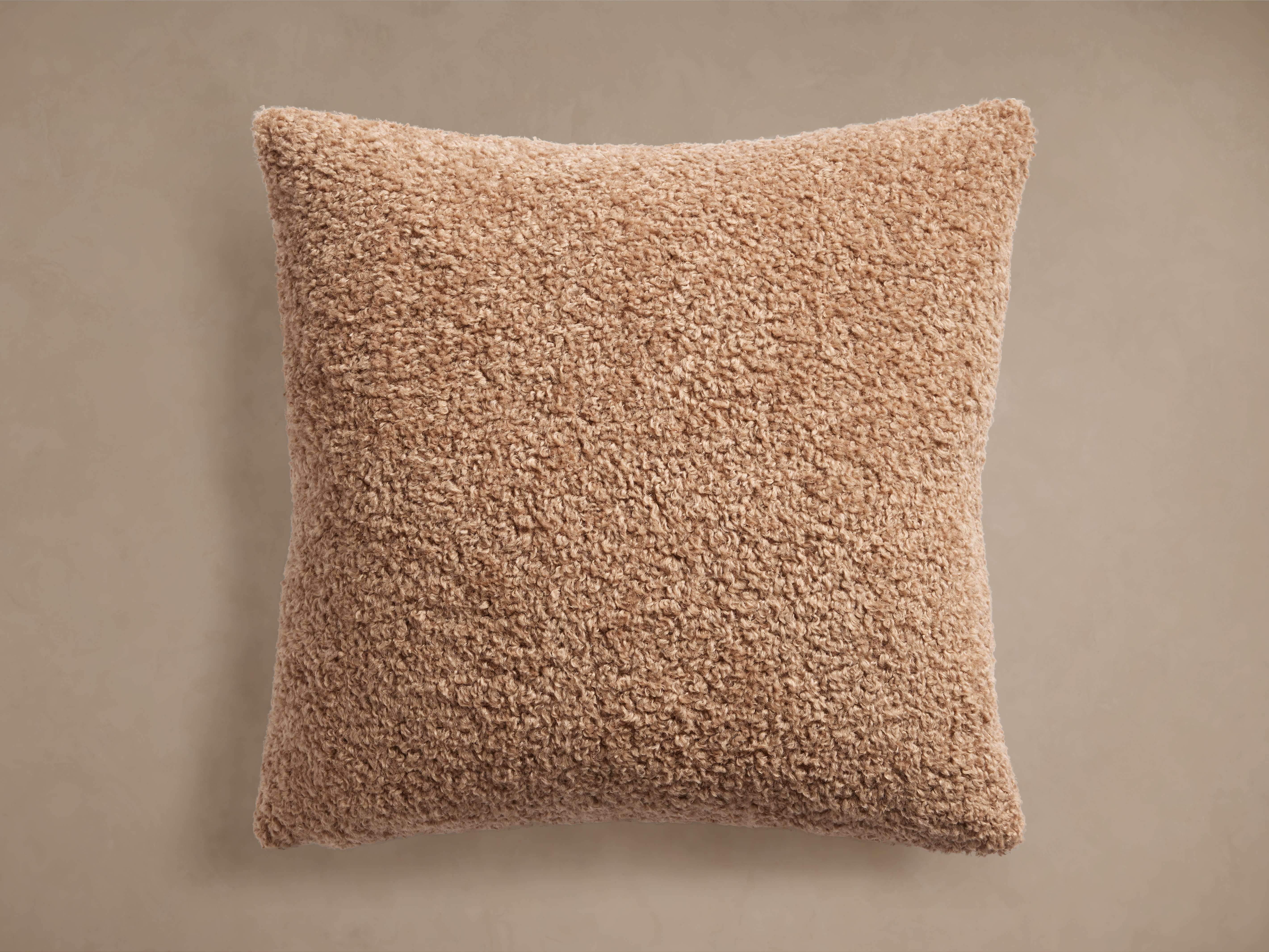 Faux Sherpa Pillow Cover - Thumbnail 2