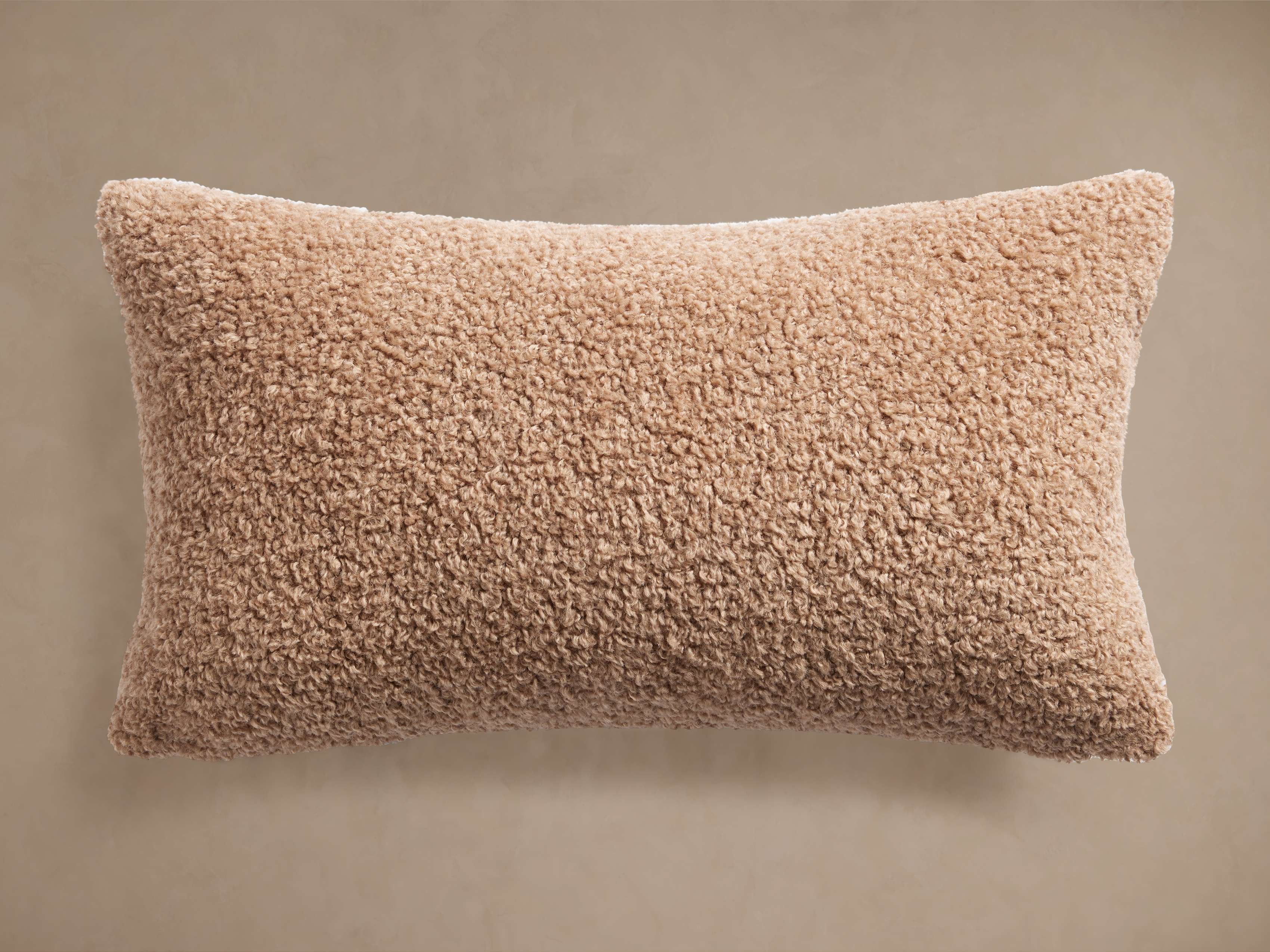 Faux Sherpa Lumbar Pillow Cover