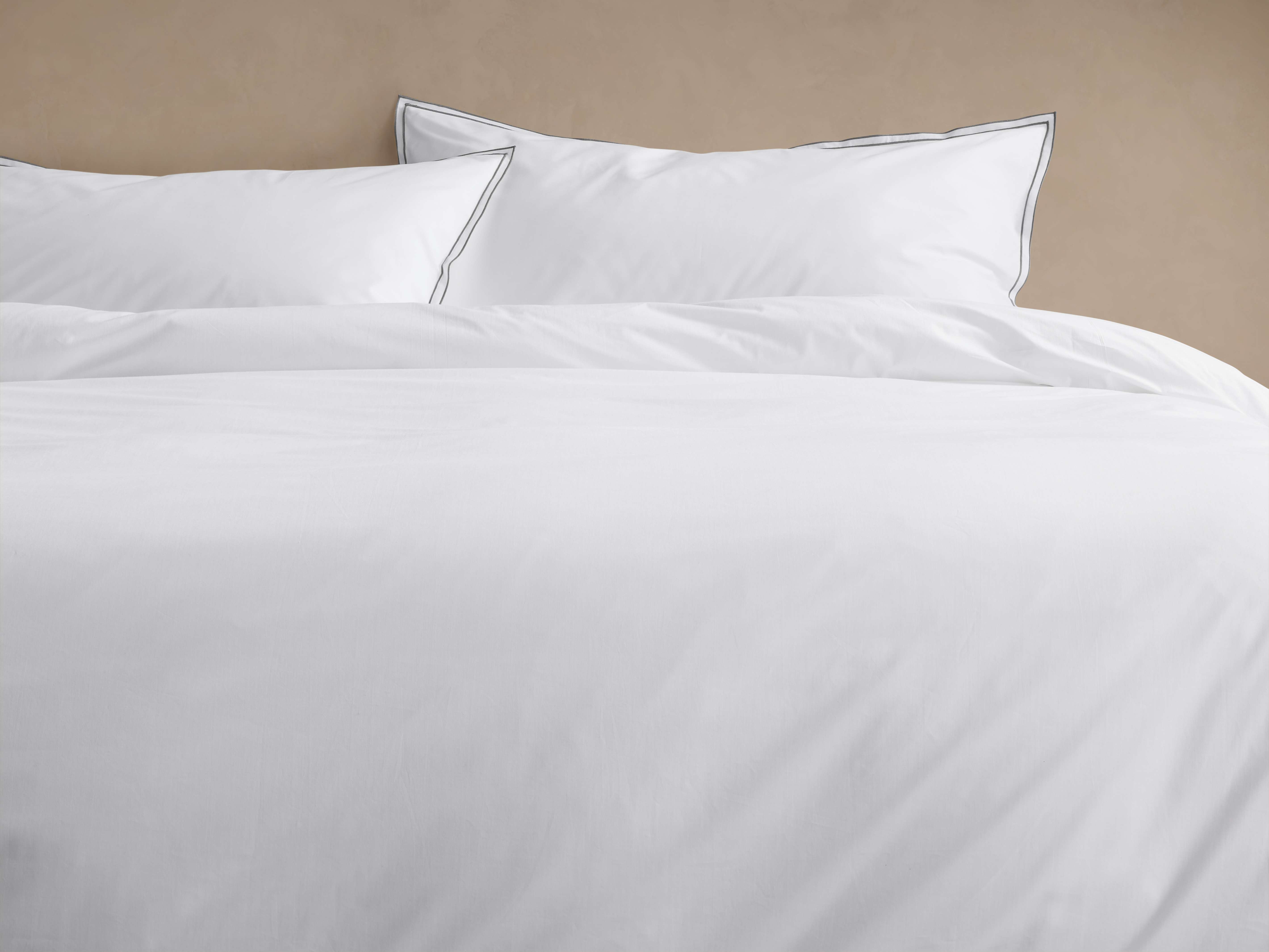 Italian Embroidered Percale Duvet