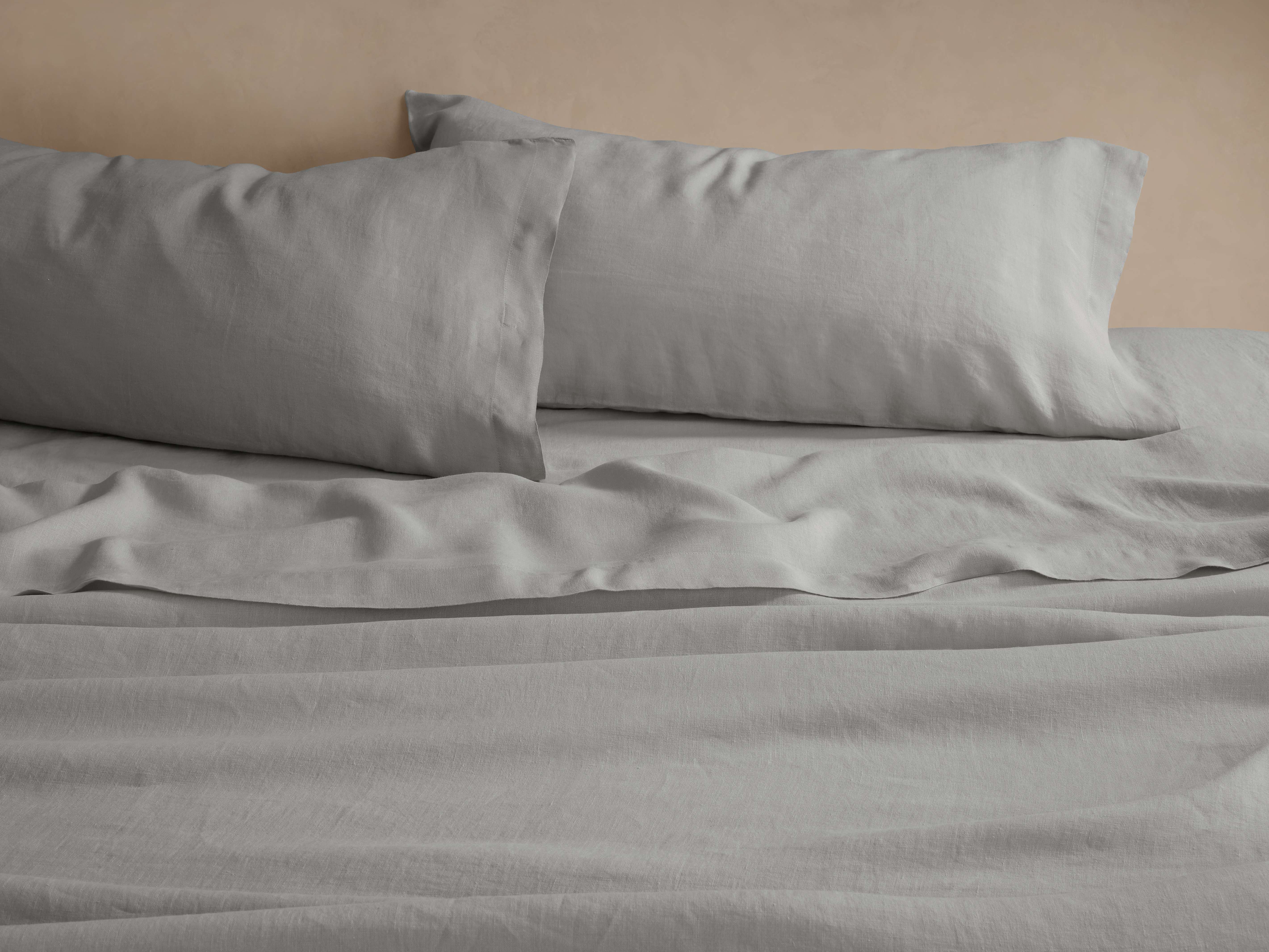 Arhaus Italian Linen Fitted Sheet
