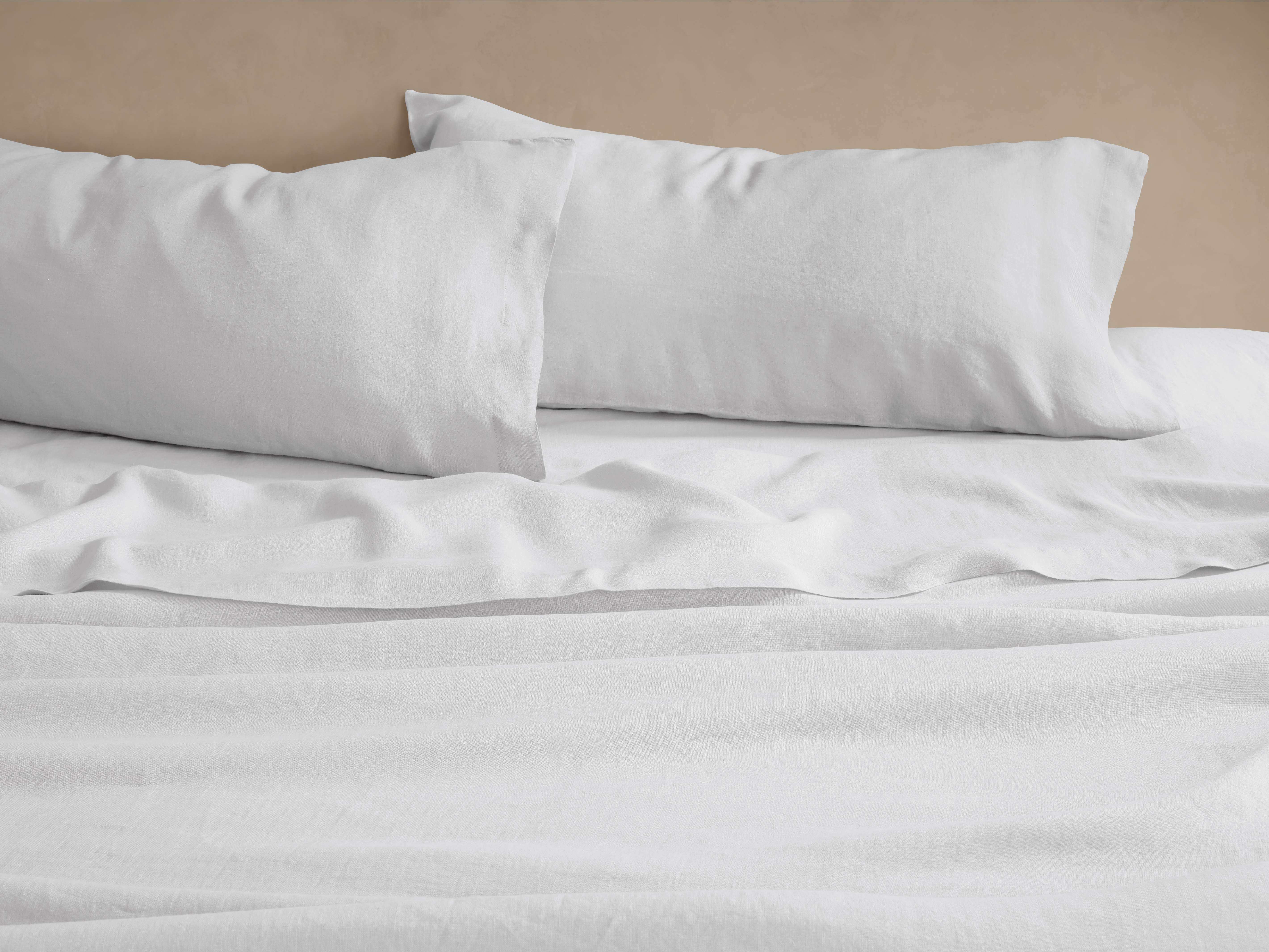 Italian Garment-Dyed Linen Flat Sheet