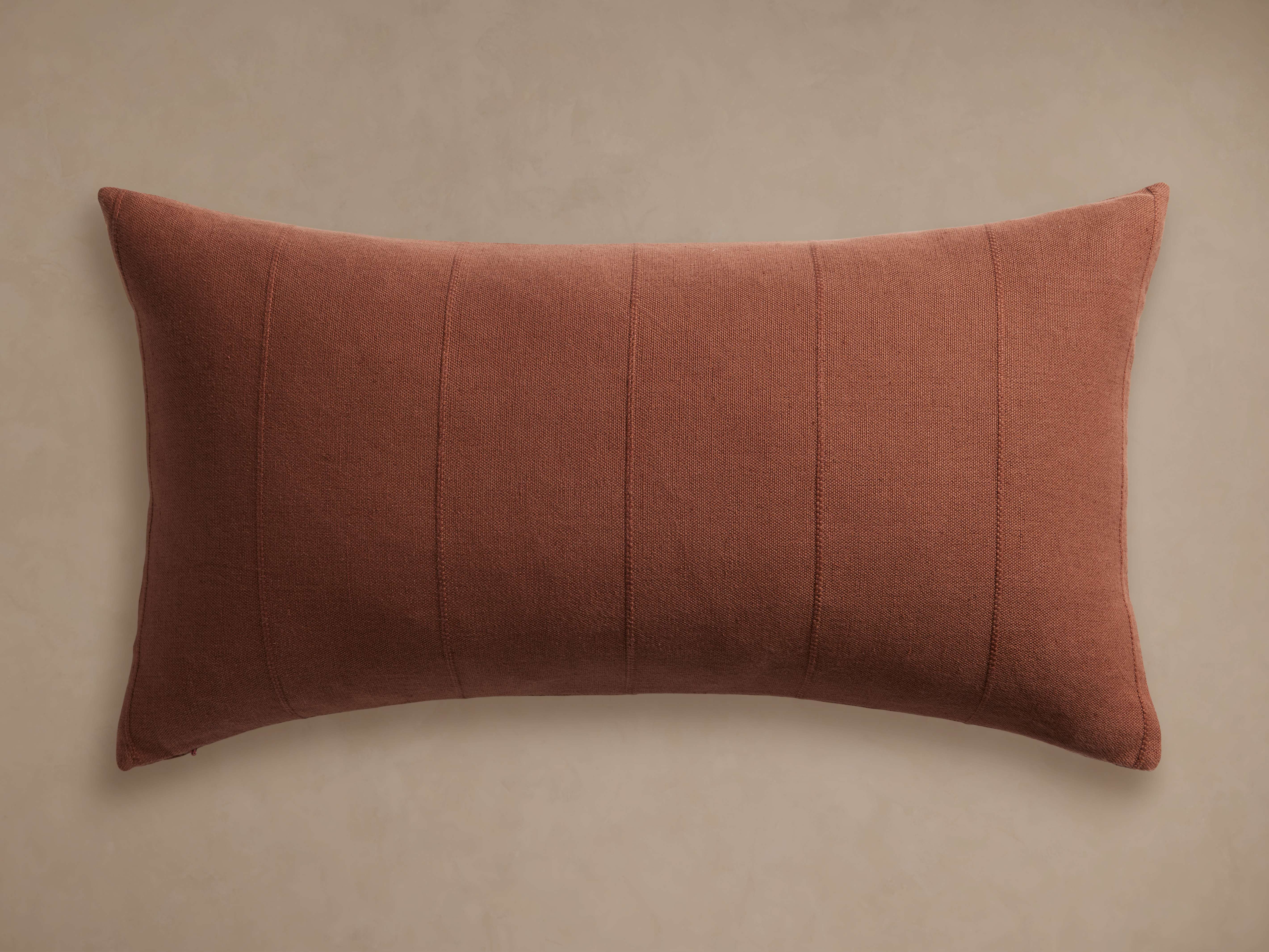 Linen Lumbar Pillow Cover