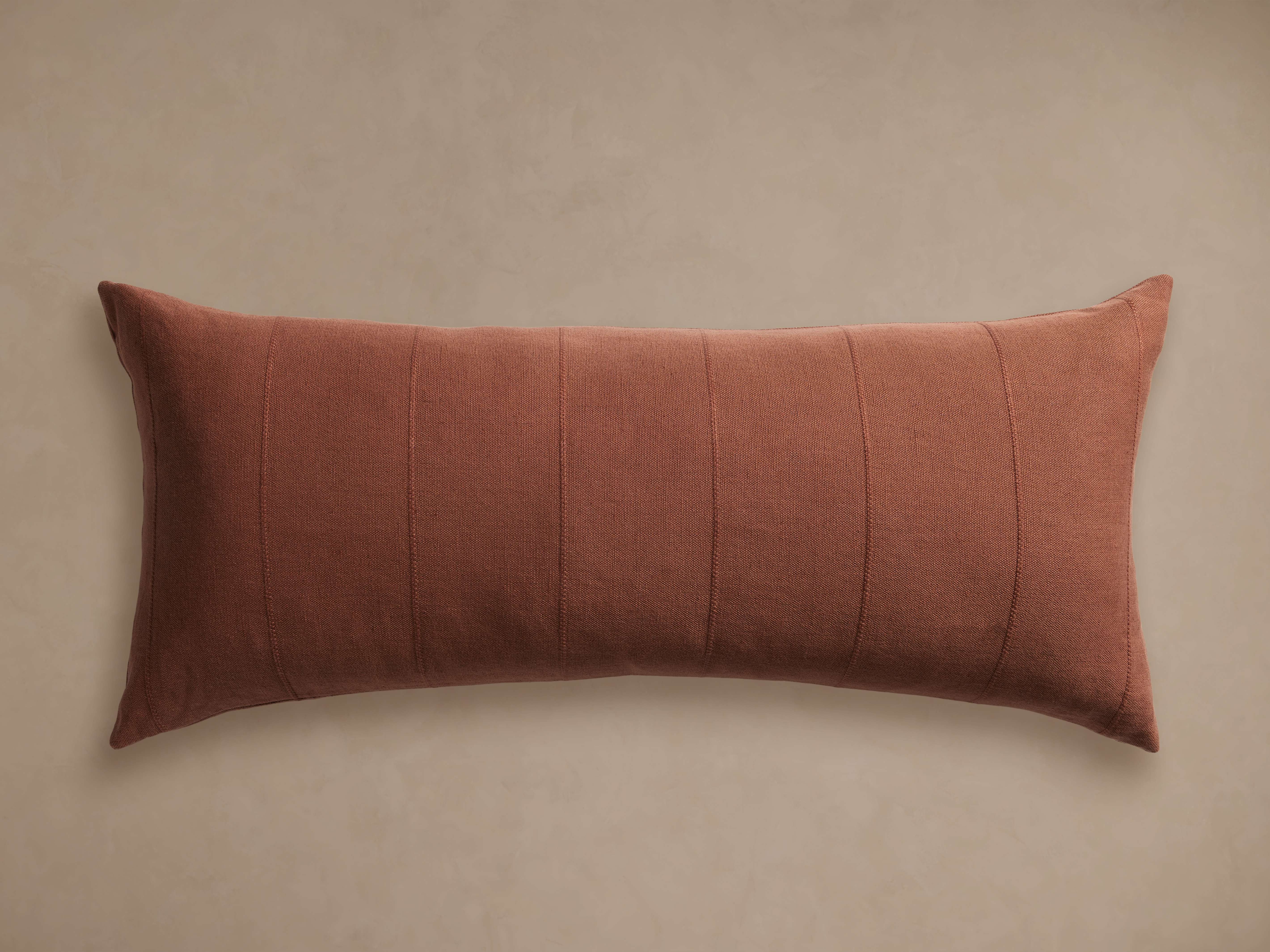 Linen Lumbar Pillow Cover – Arhaus