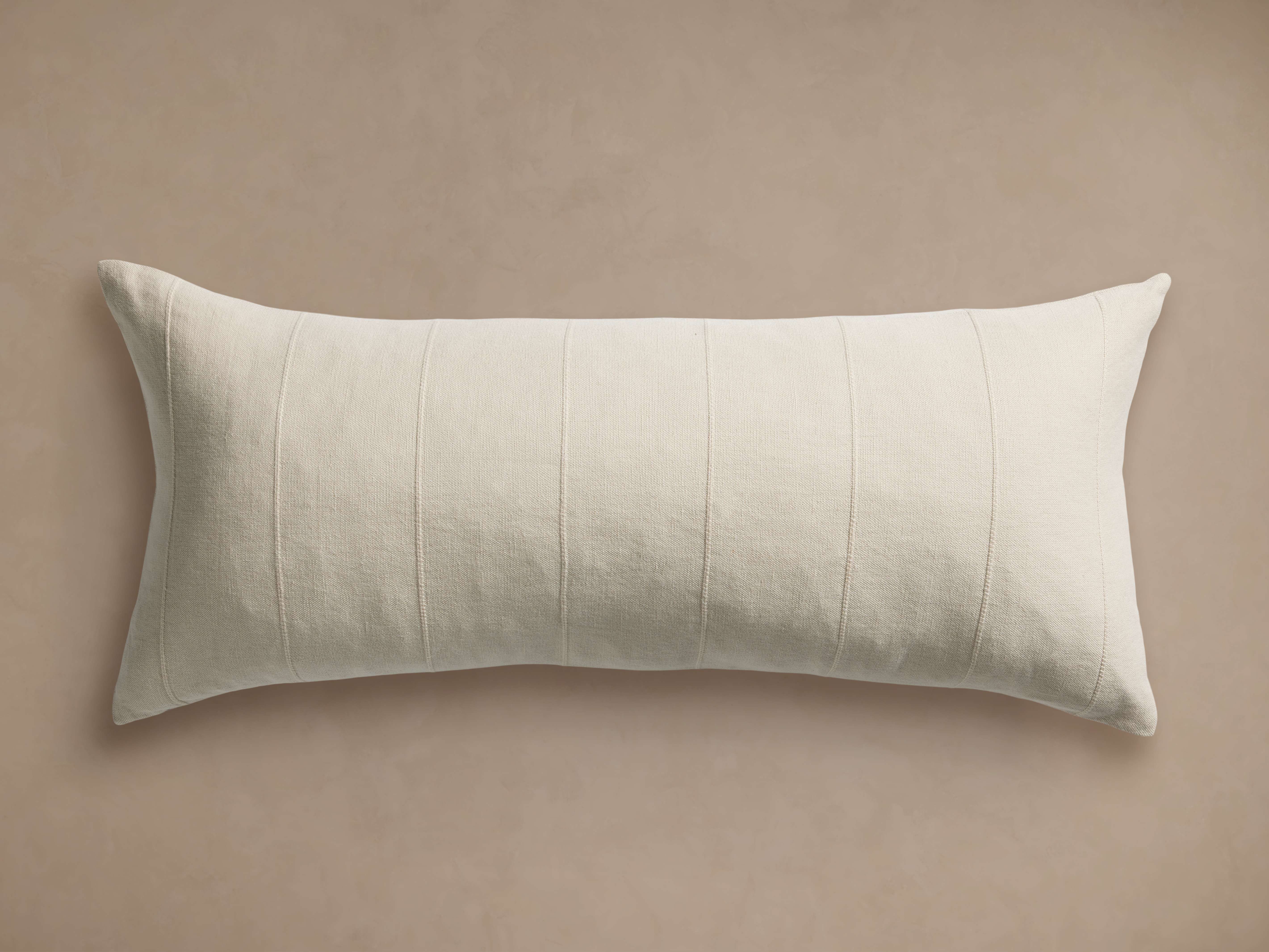 Linen Lumbar Pillow Cover