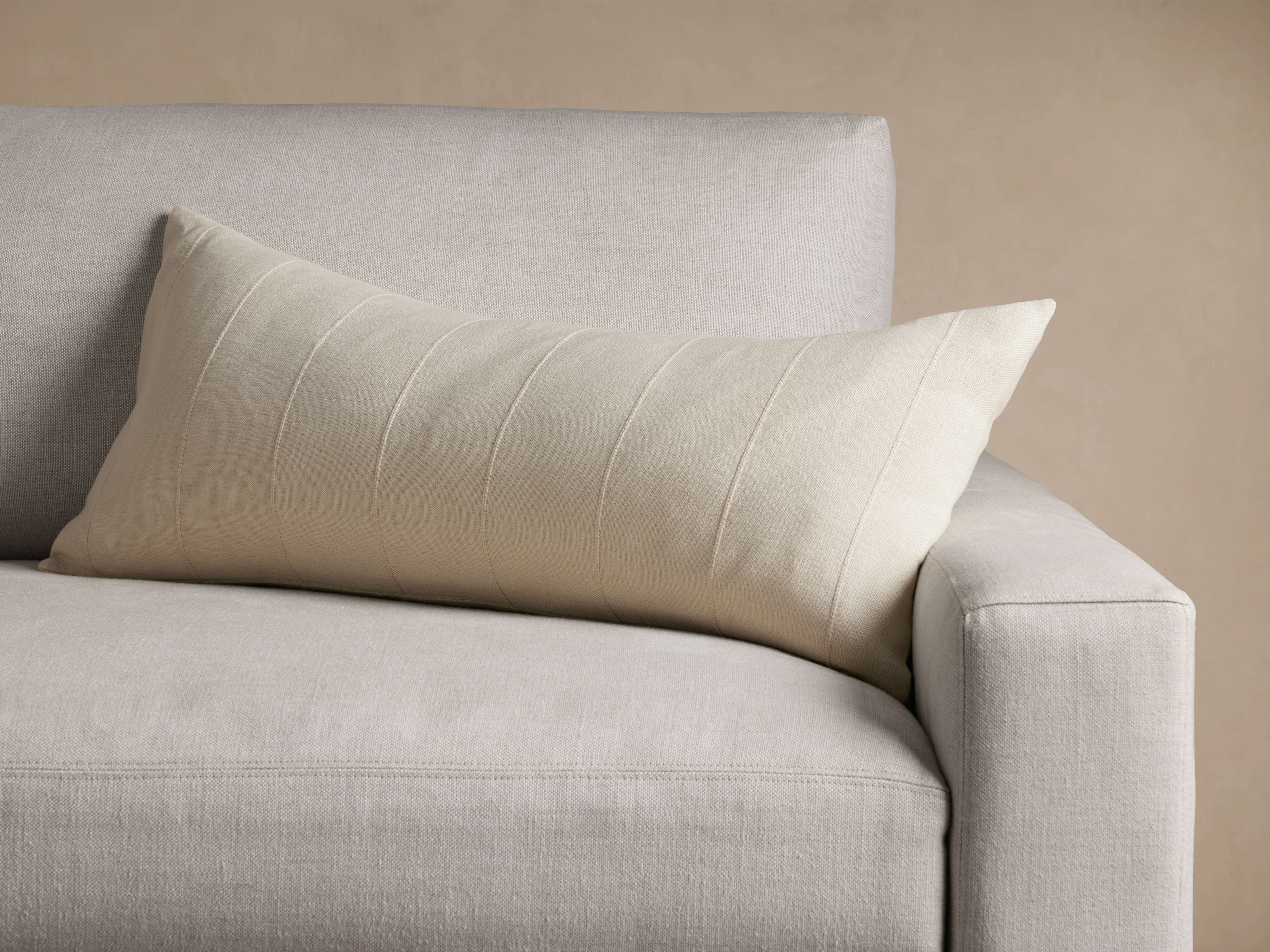 Linen Lumbar Pillow Cover