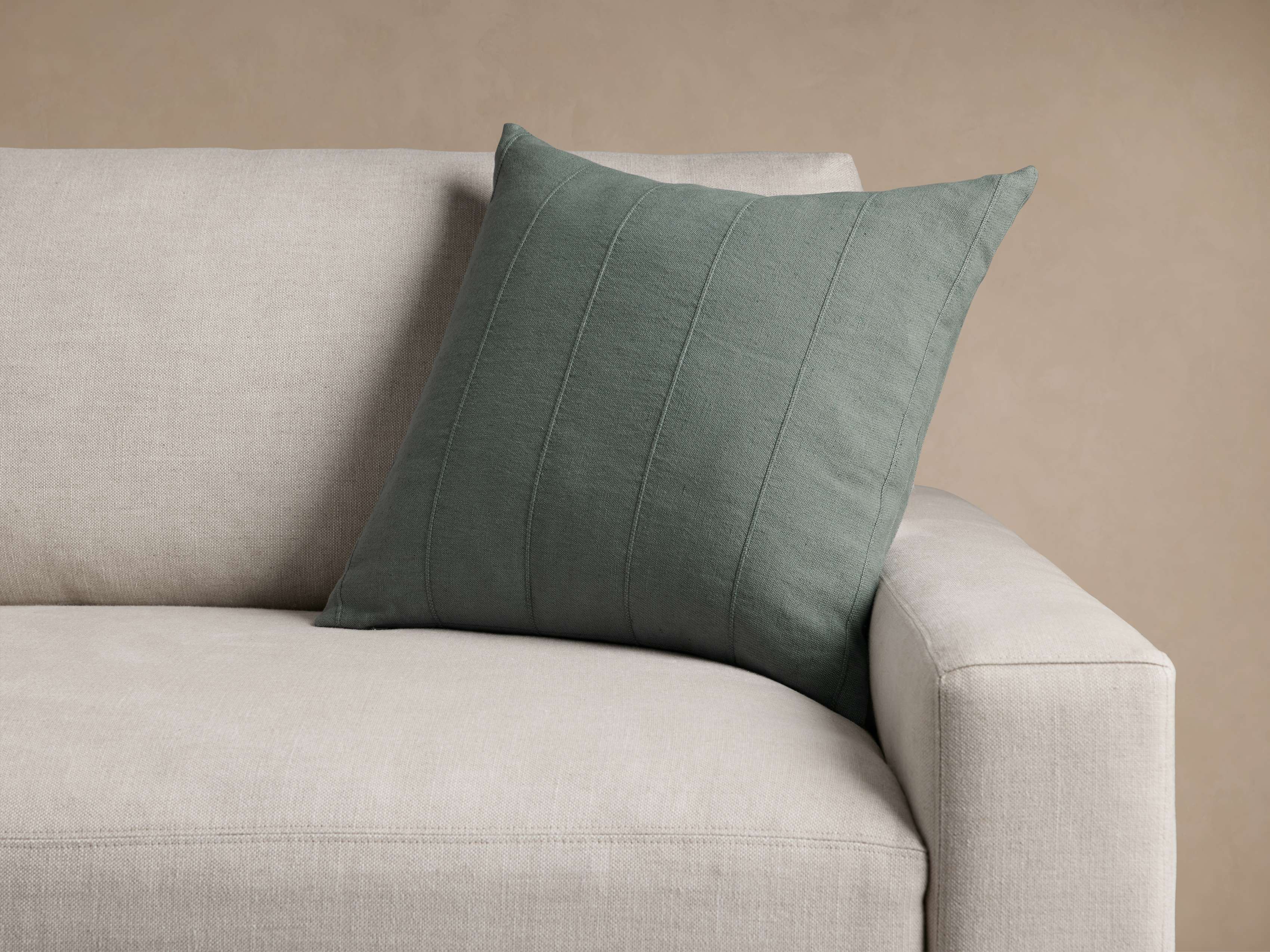 Linen Pillow Cover in Sage