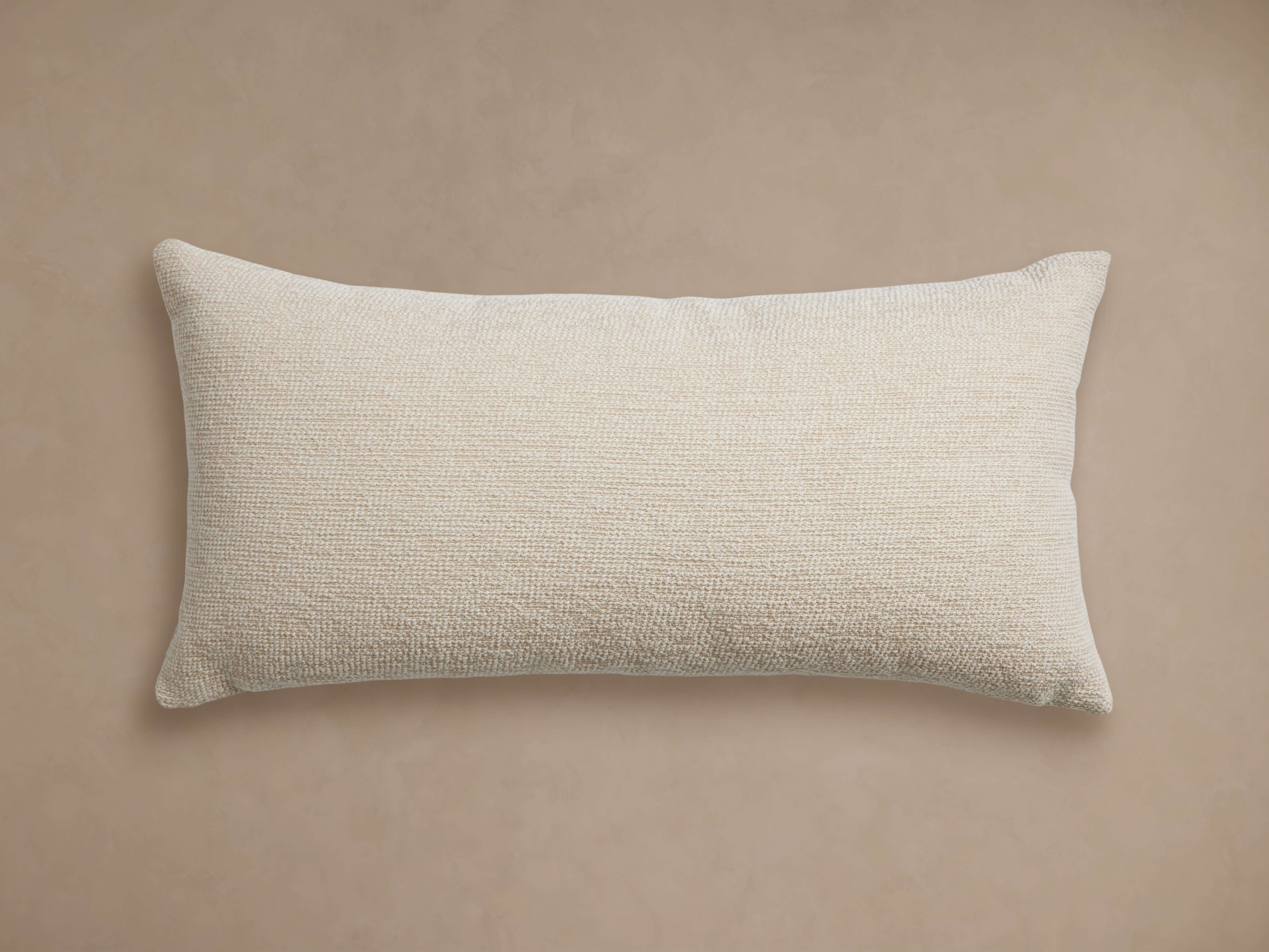 Lumbar Pillows Solid Color Outdoor Pillows Dani Outdoor Lumbar