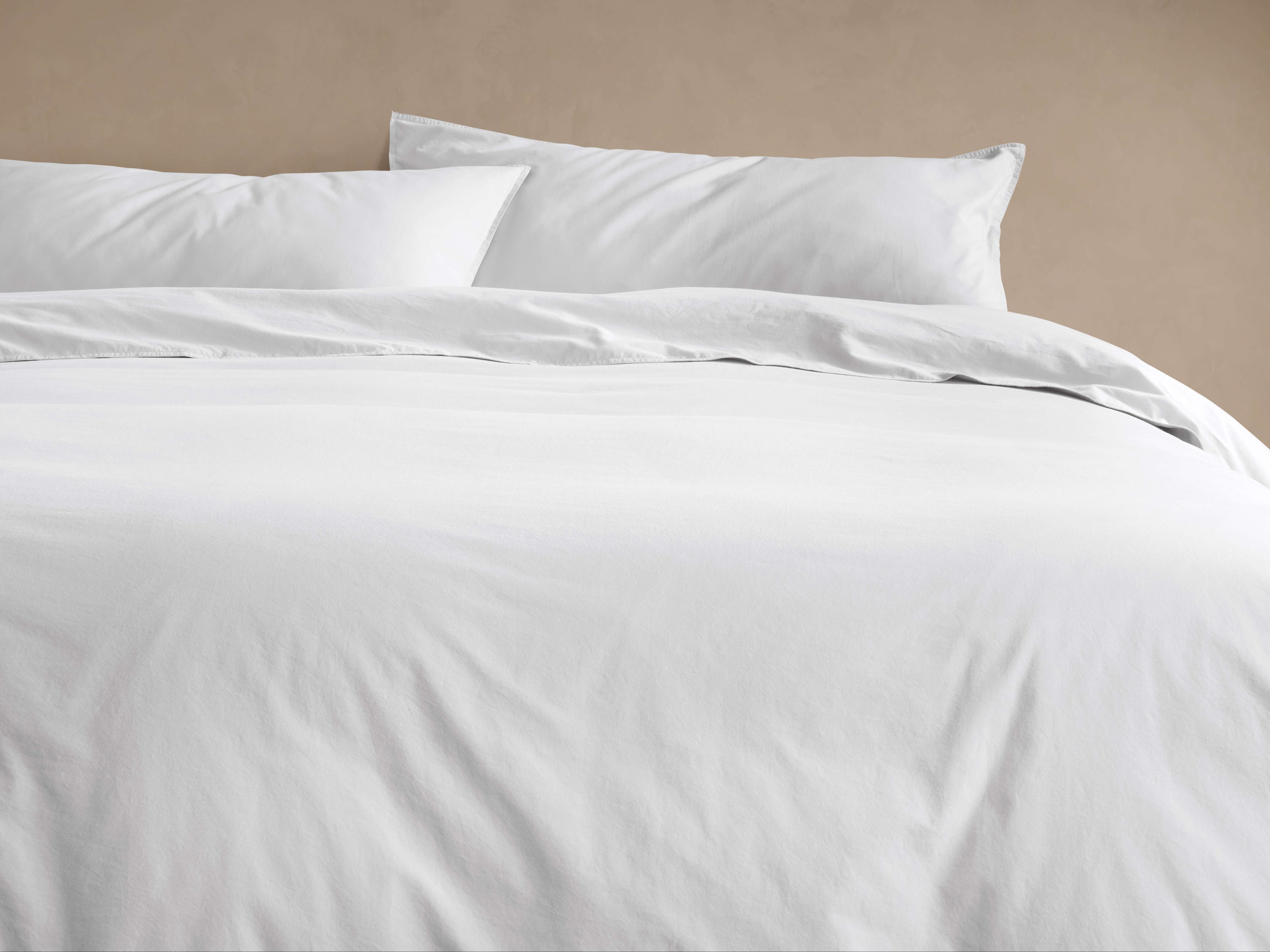 Italian Garment-Dyed Percale Duvet Set - Thumbnail 2