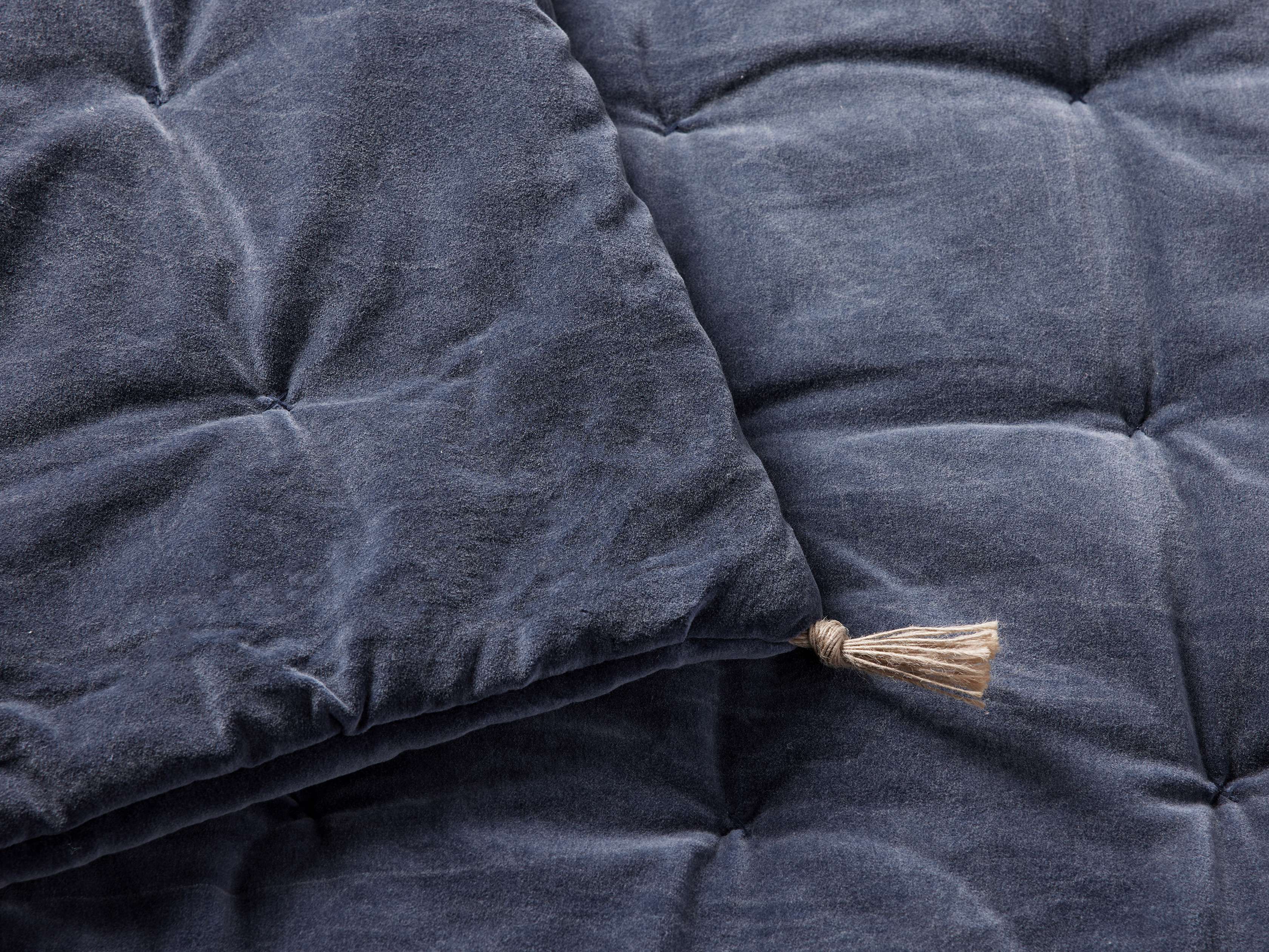 Stone Washed Velvet Throwbed - Thumbnail 5