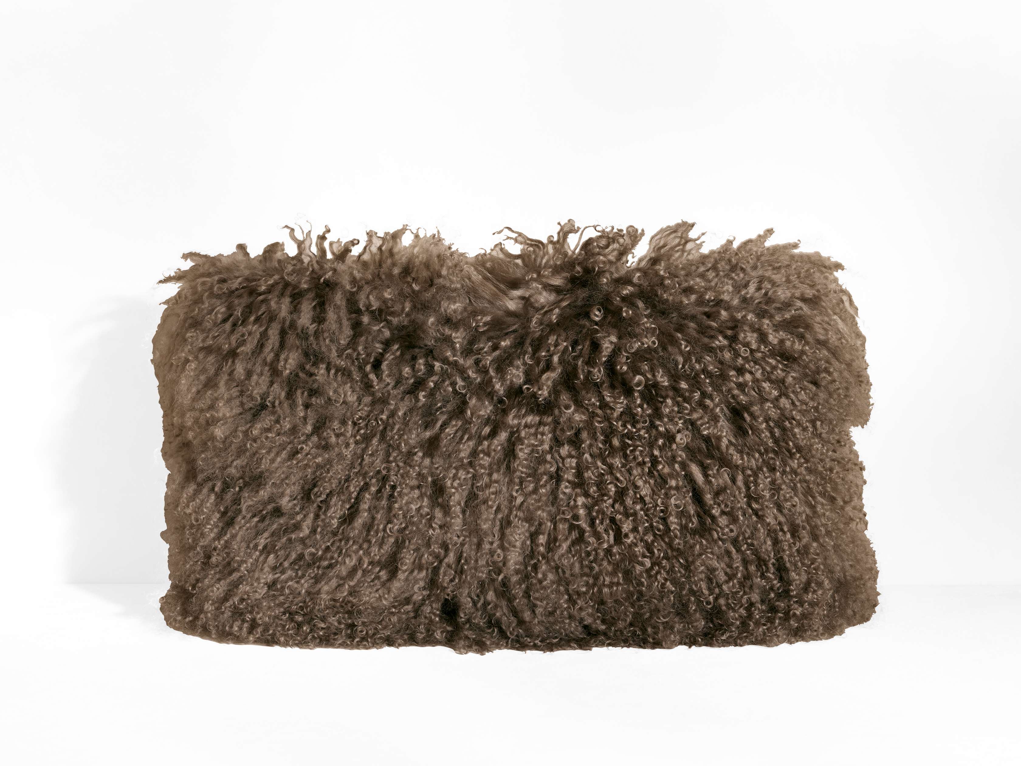 Tibetan Fur Lumbar Pillow Tibetan Longwool Lumbar Pillow – Arhaus