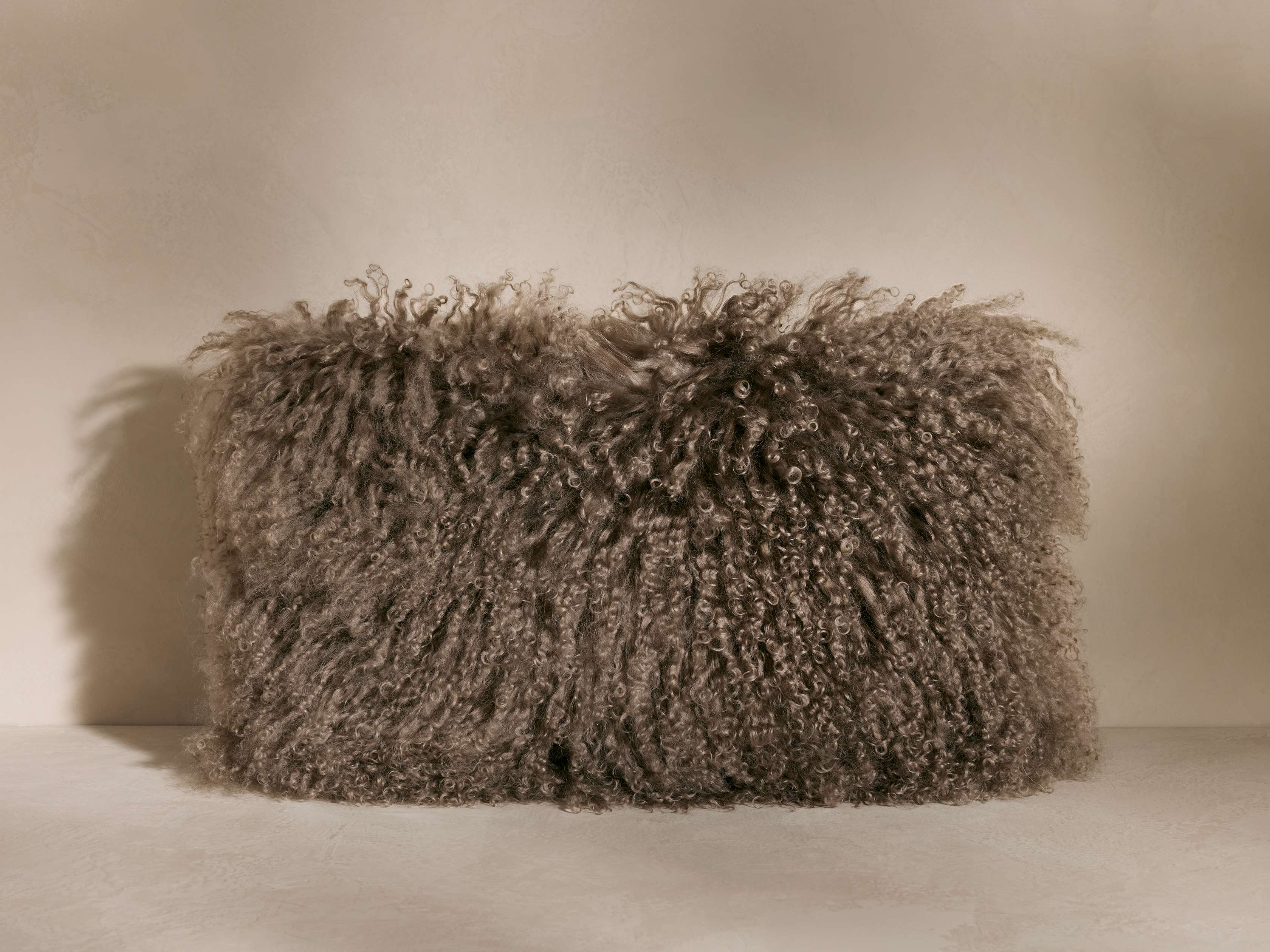 Tibetan Longwool Lumbar Pillow – Arhaus
