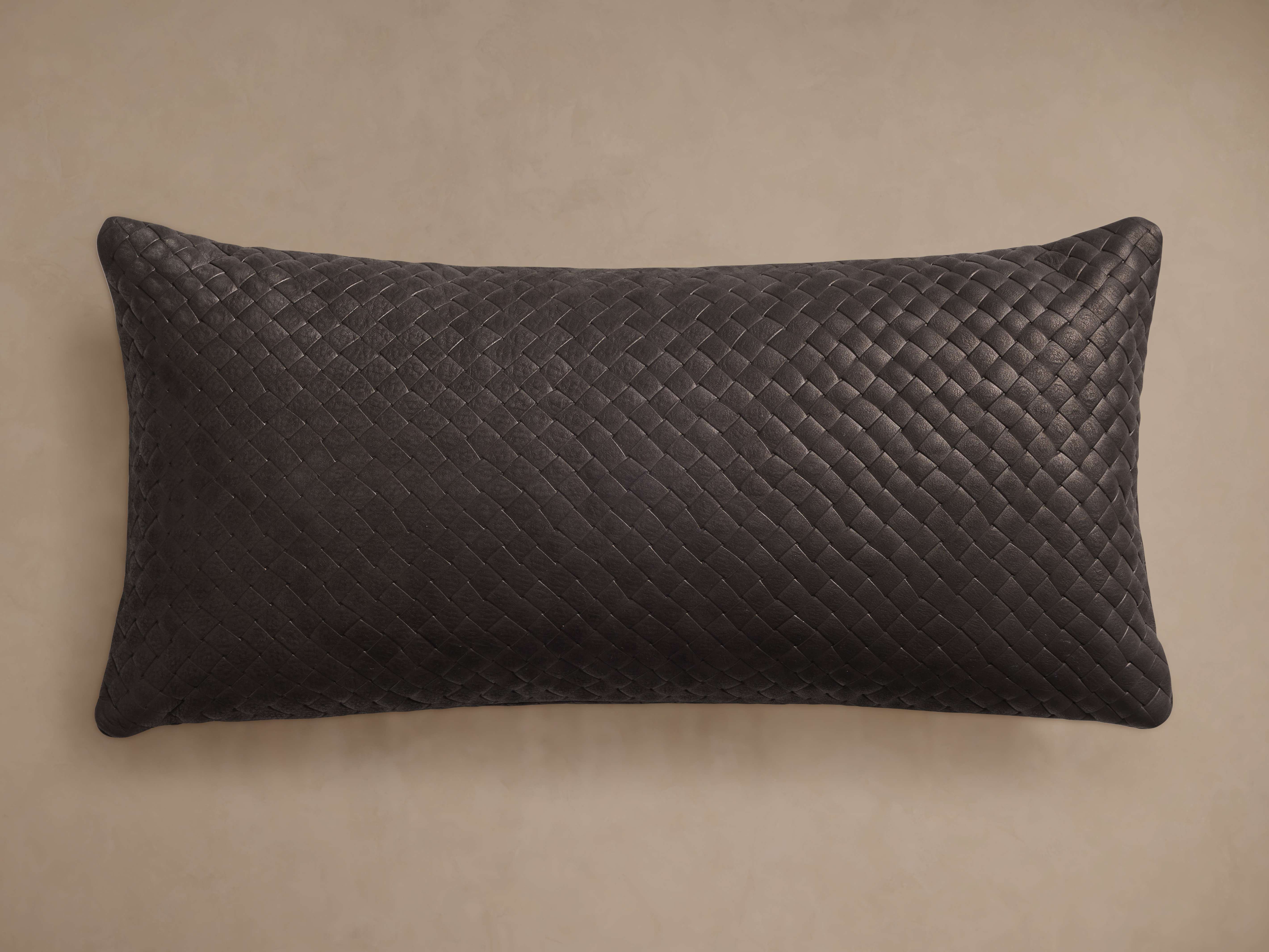 Treccia Woven Lumbar Pillow – Arhaus