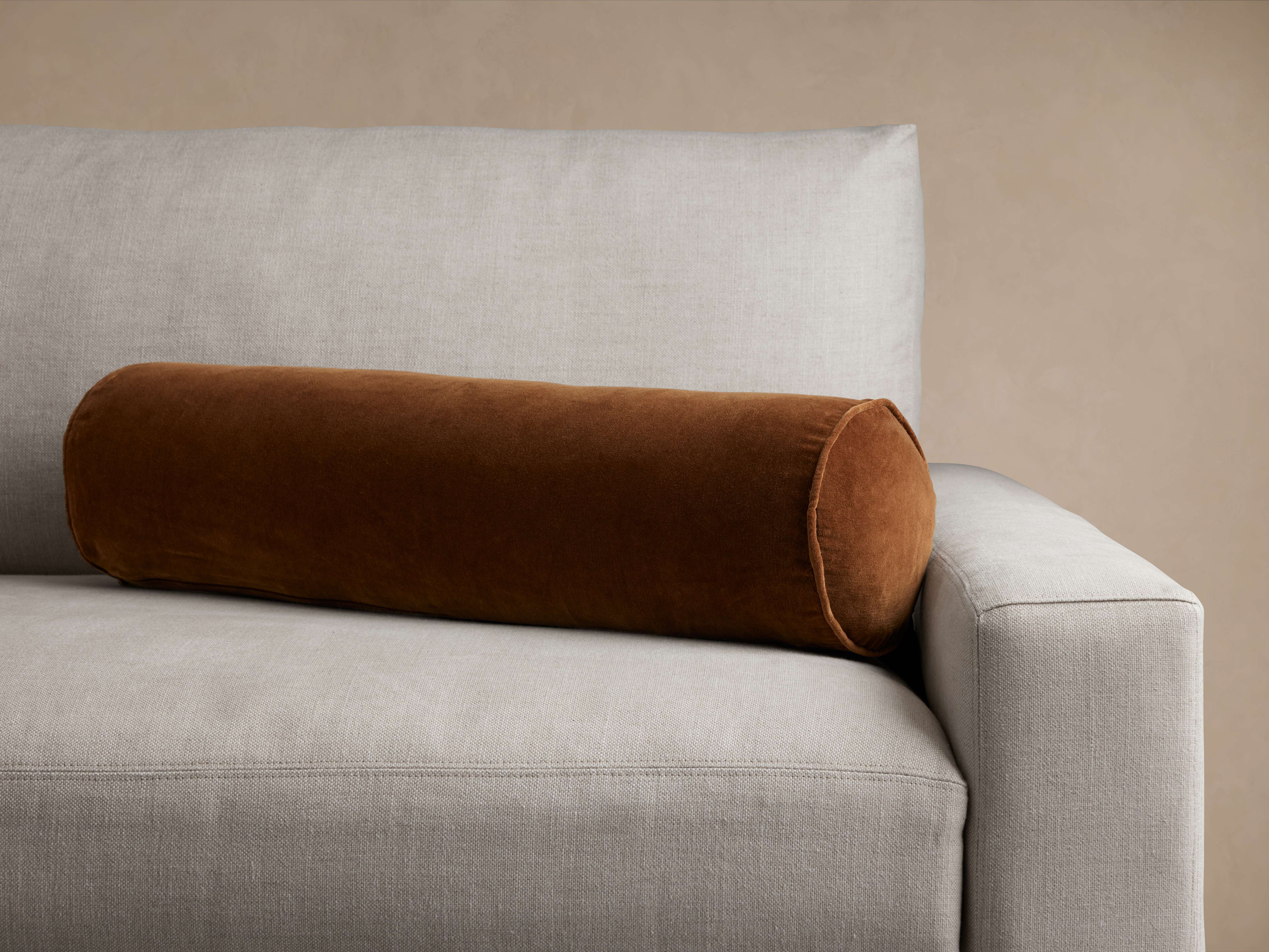 Velvet Bolster Pillow Cover