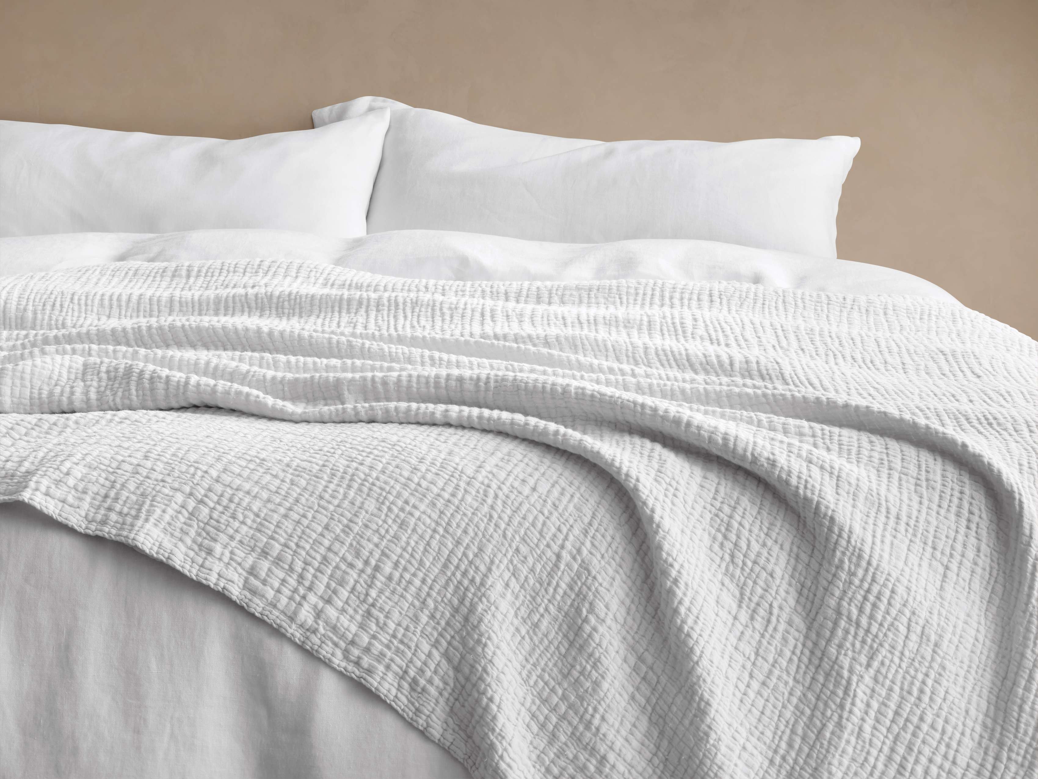 Zehra Linen Bed Blanket