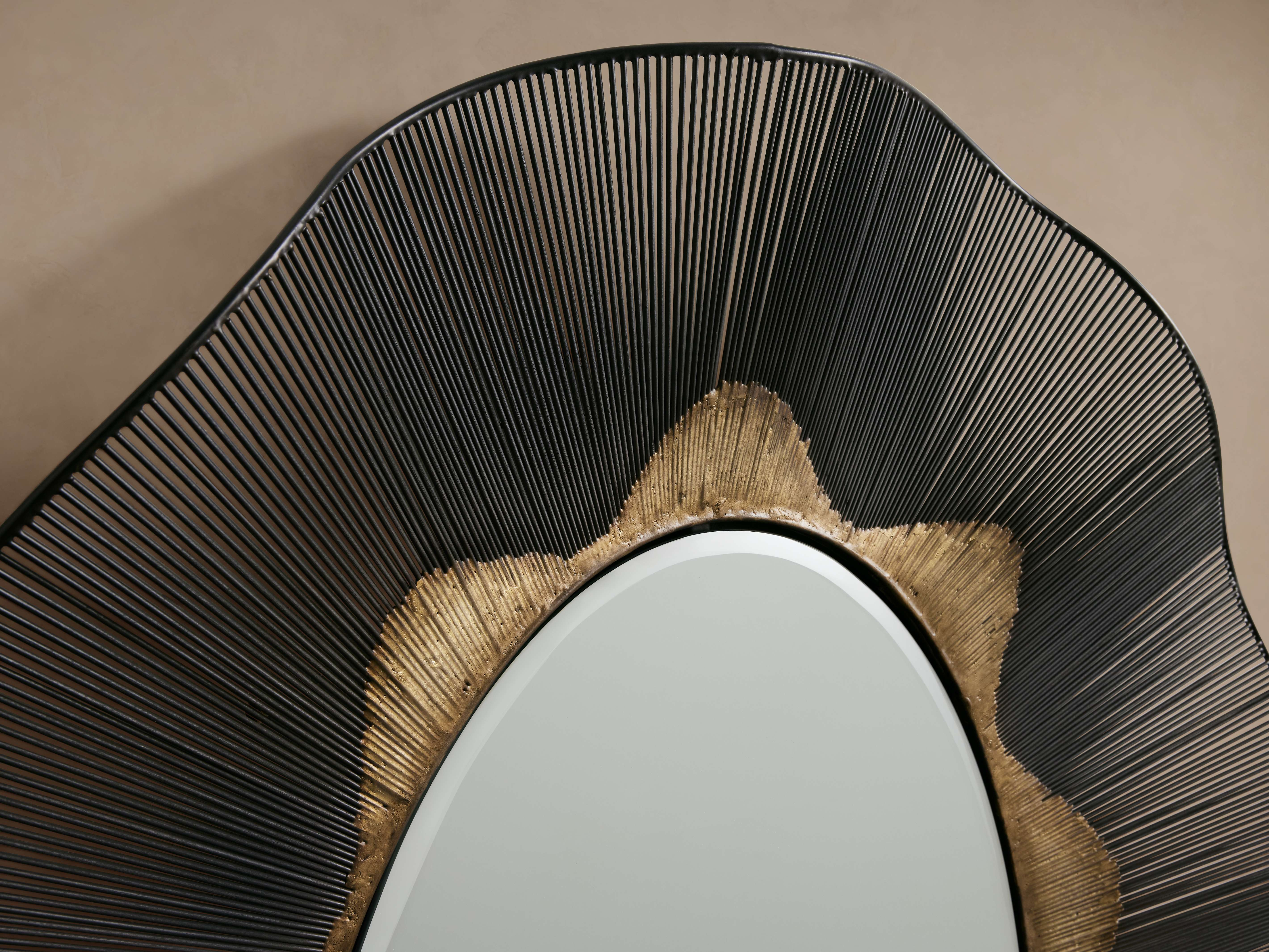 Amalia Oval Wall Mirror - Thumbnail 2