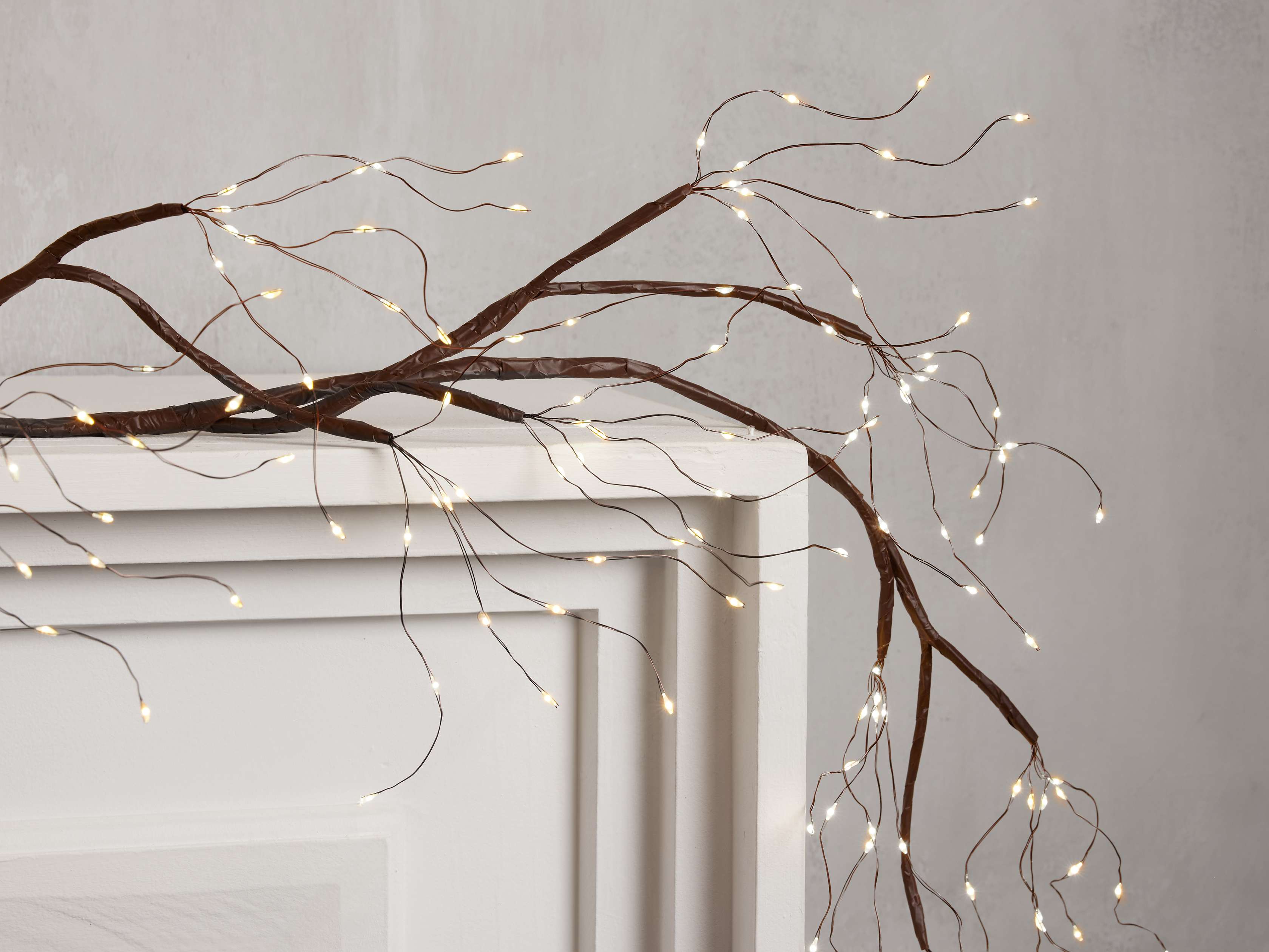 String Light Garland in Brown