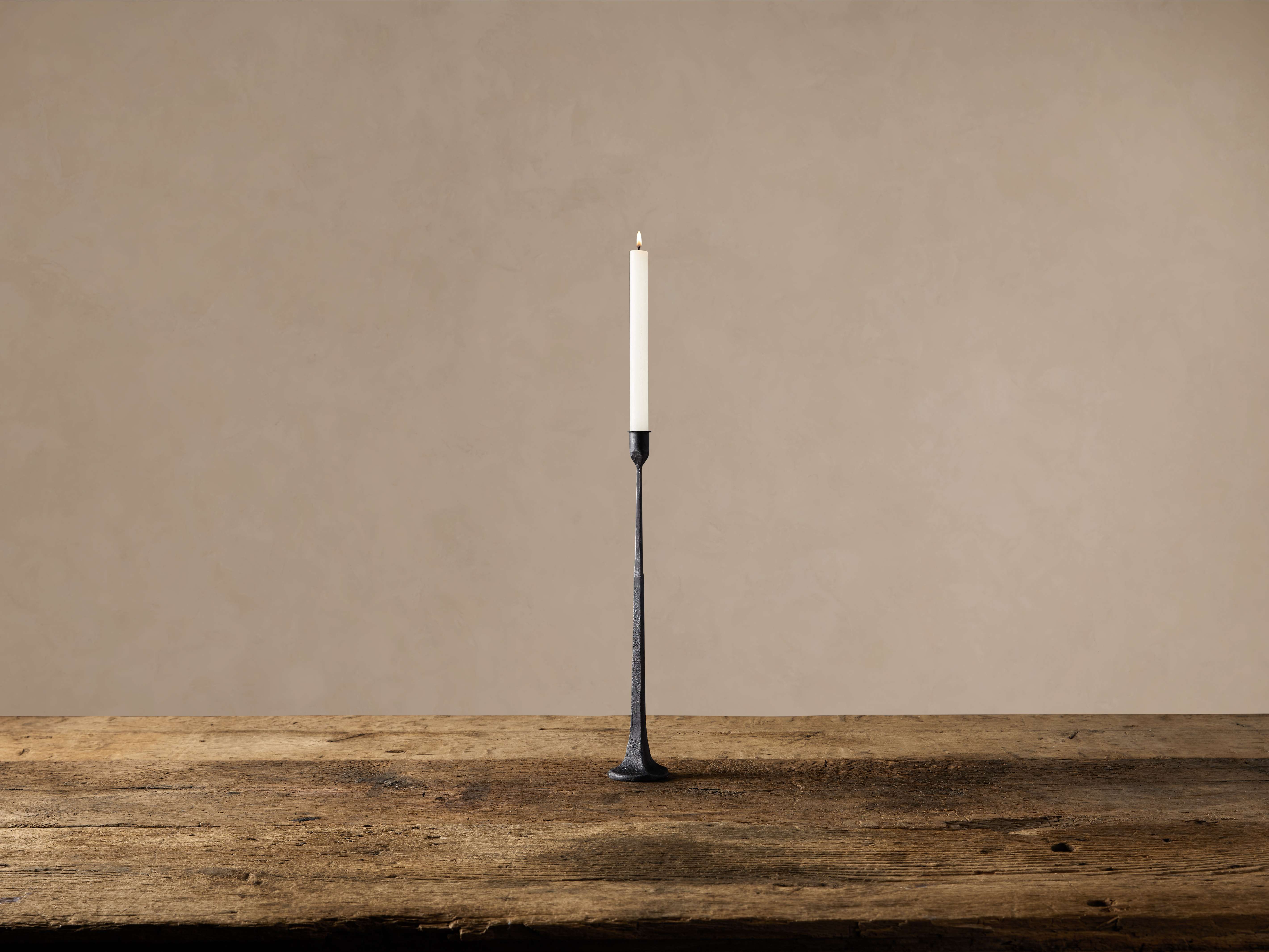 Cast Iron Taper Candle Holder