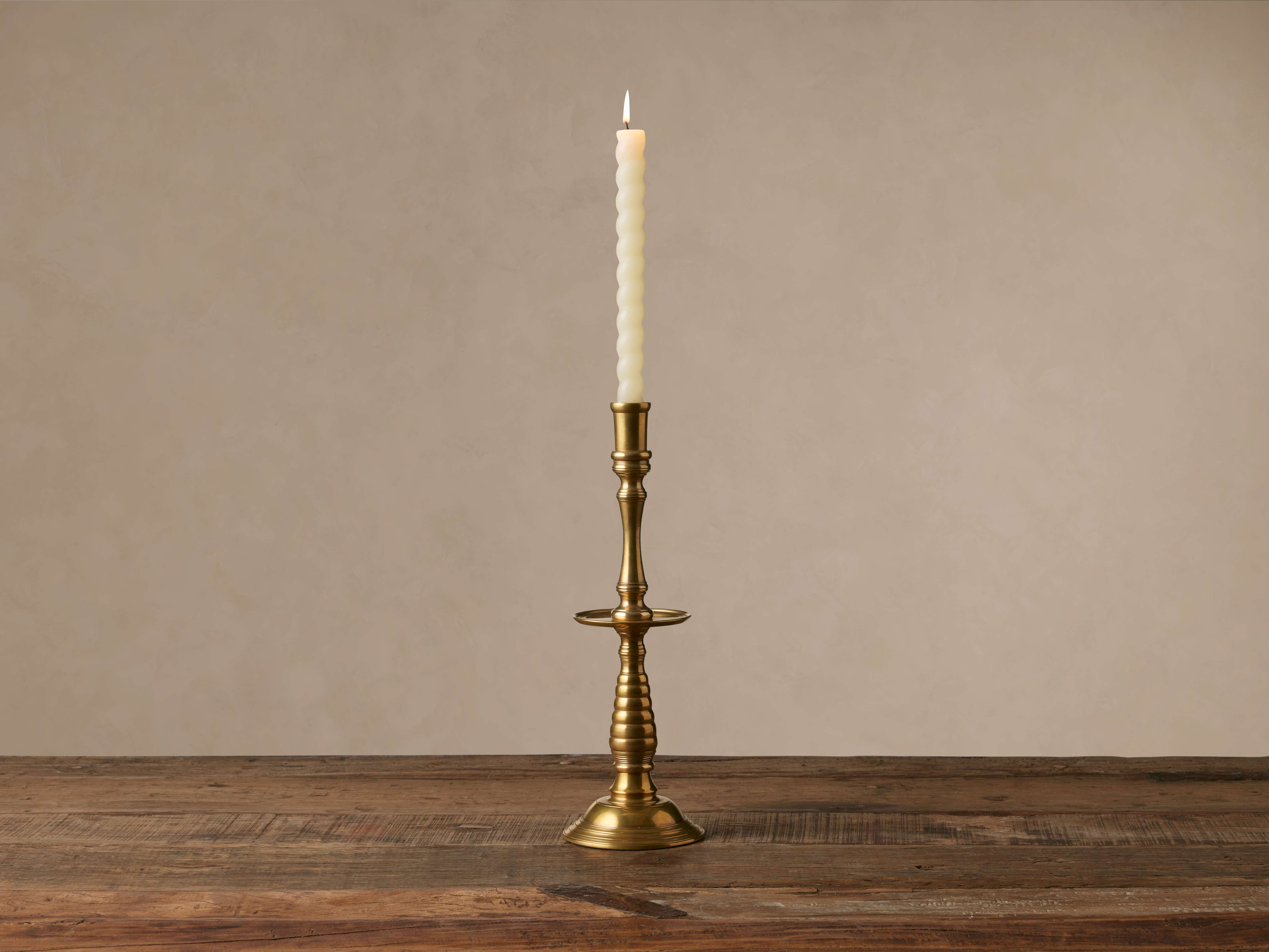 Twist Taper Candle (Set of 2)