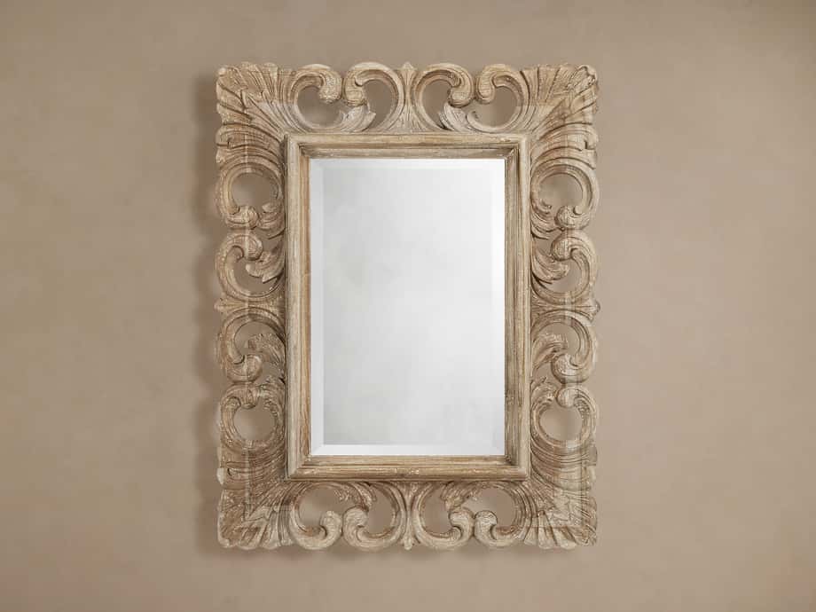 Porter Wall Mirror in Rustic