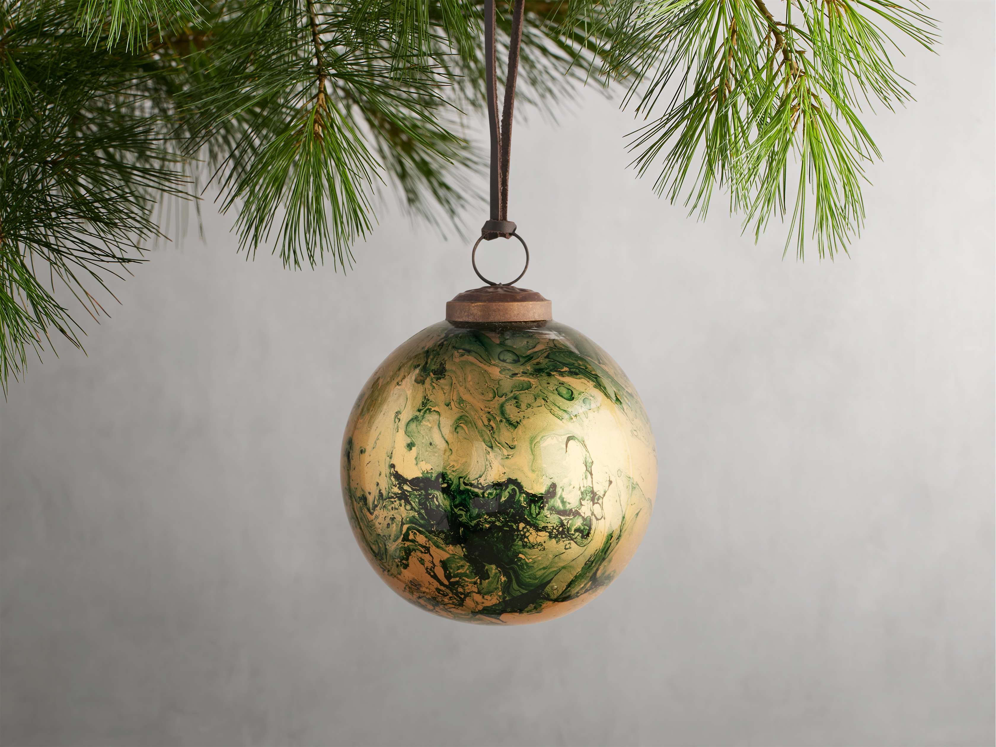 Marbled Ornaments (Set of 6)