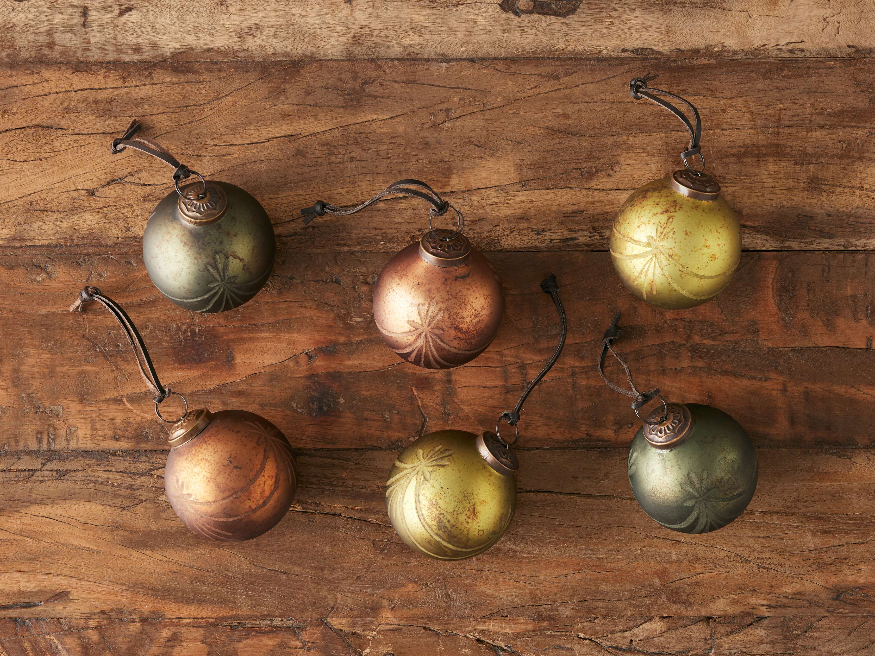 Warm Star Ornaments (Set of 6)