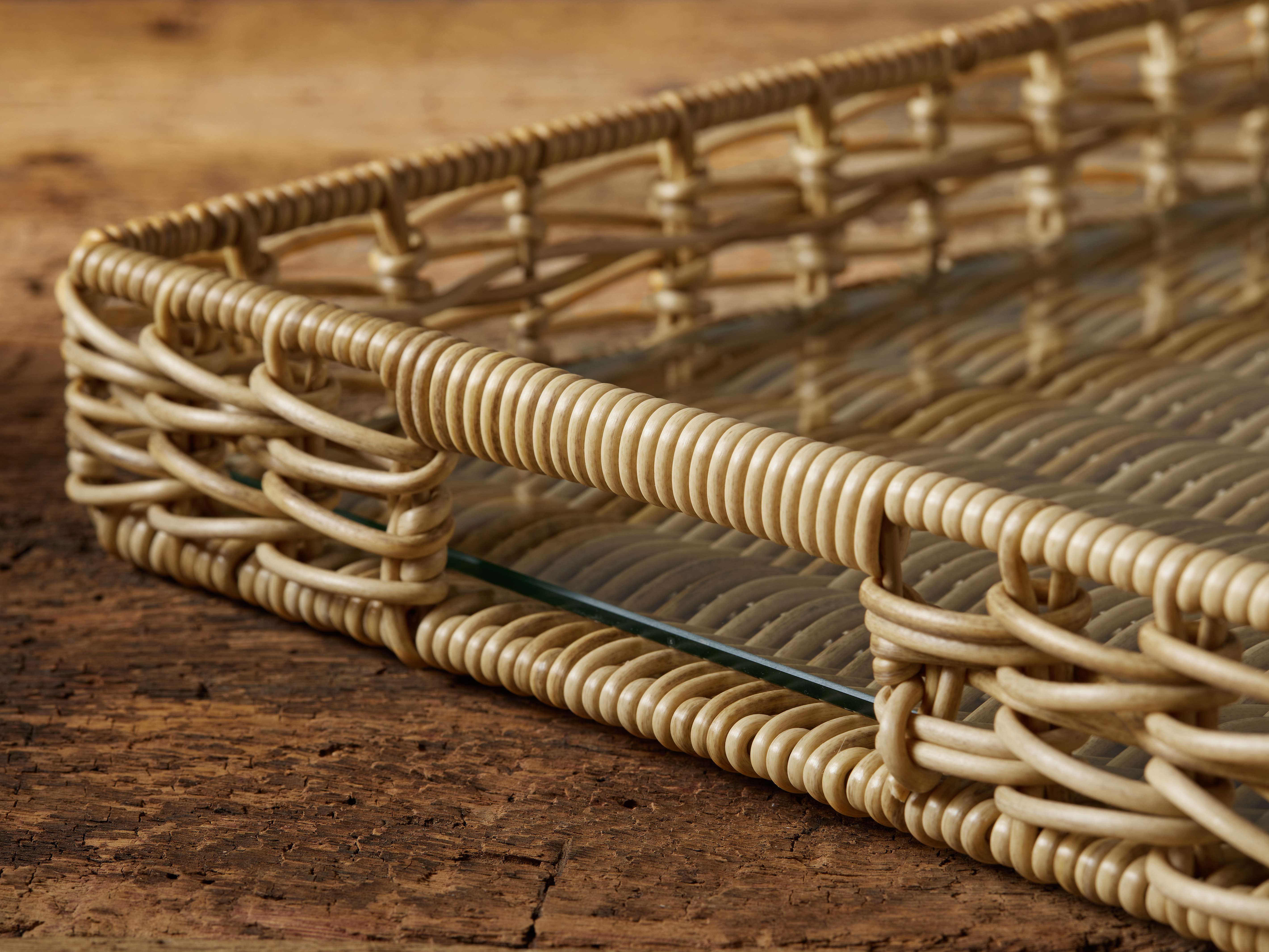 Hatteras Serving Tray in Natural - Thumbnail 2