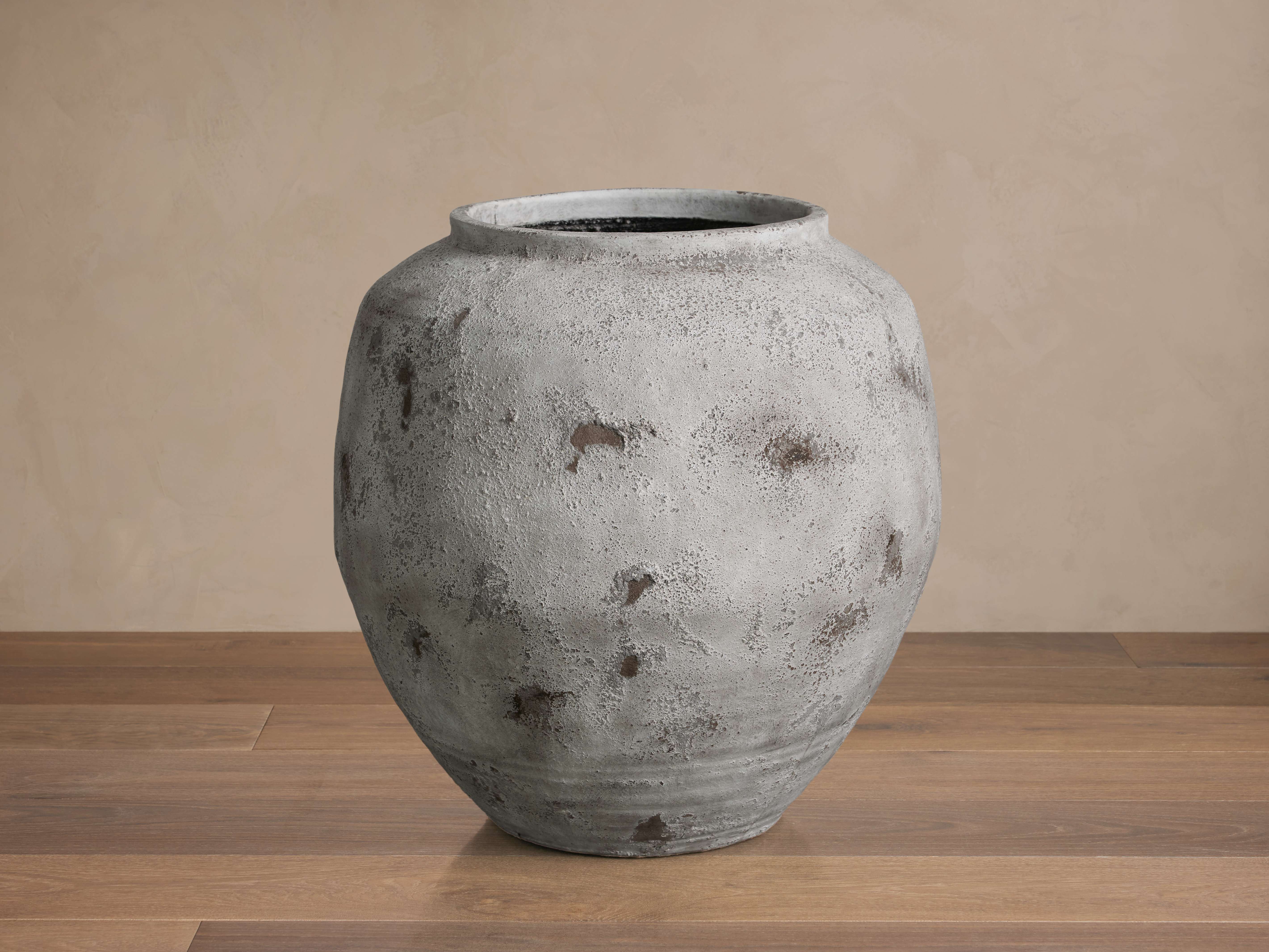 Rustic Grey Vessel – Arhaus